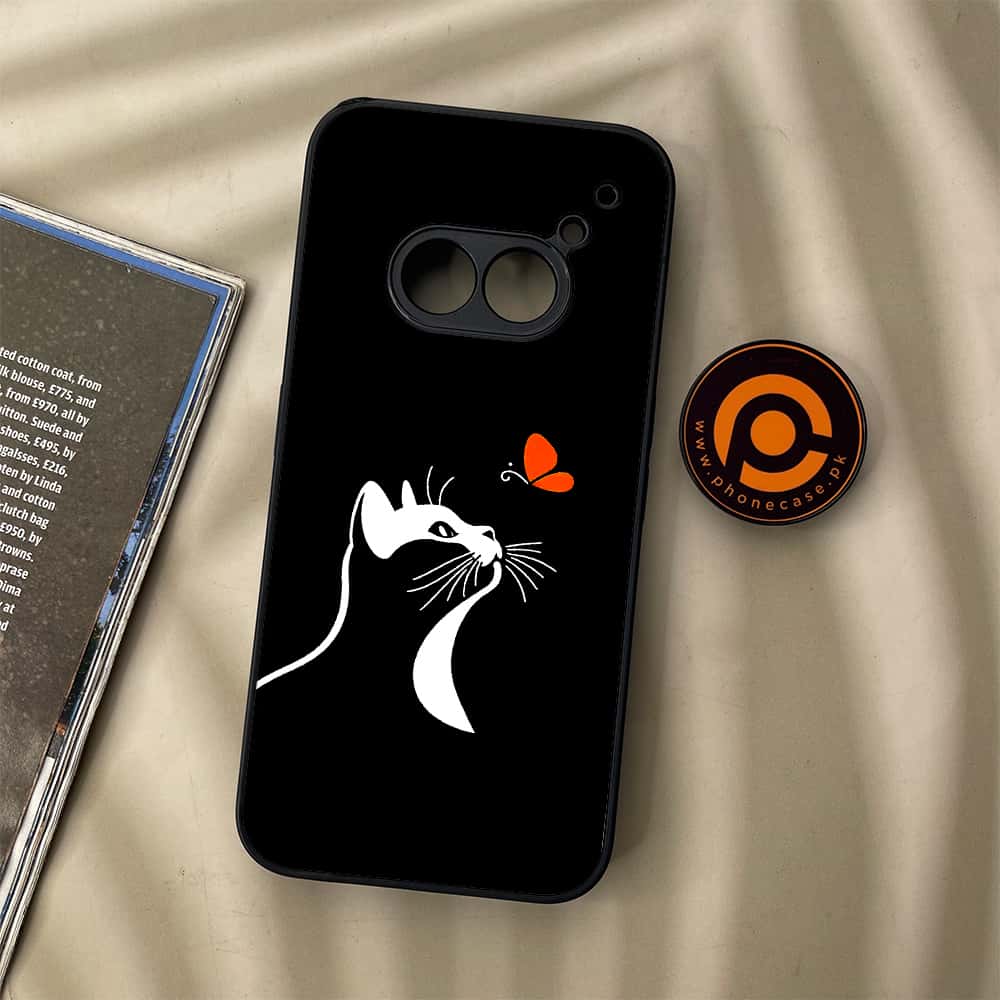 Nothing Phone (2a) - Minimalistic Design Series - Premium Metal Printed soft Bumper Shock Proof Case