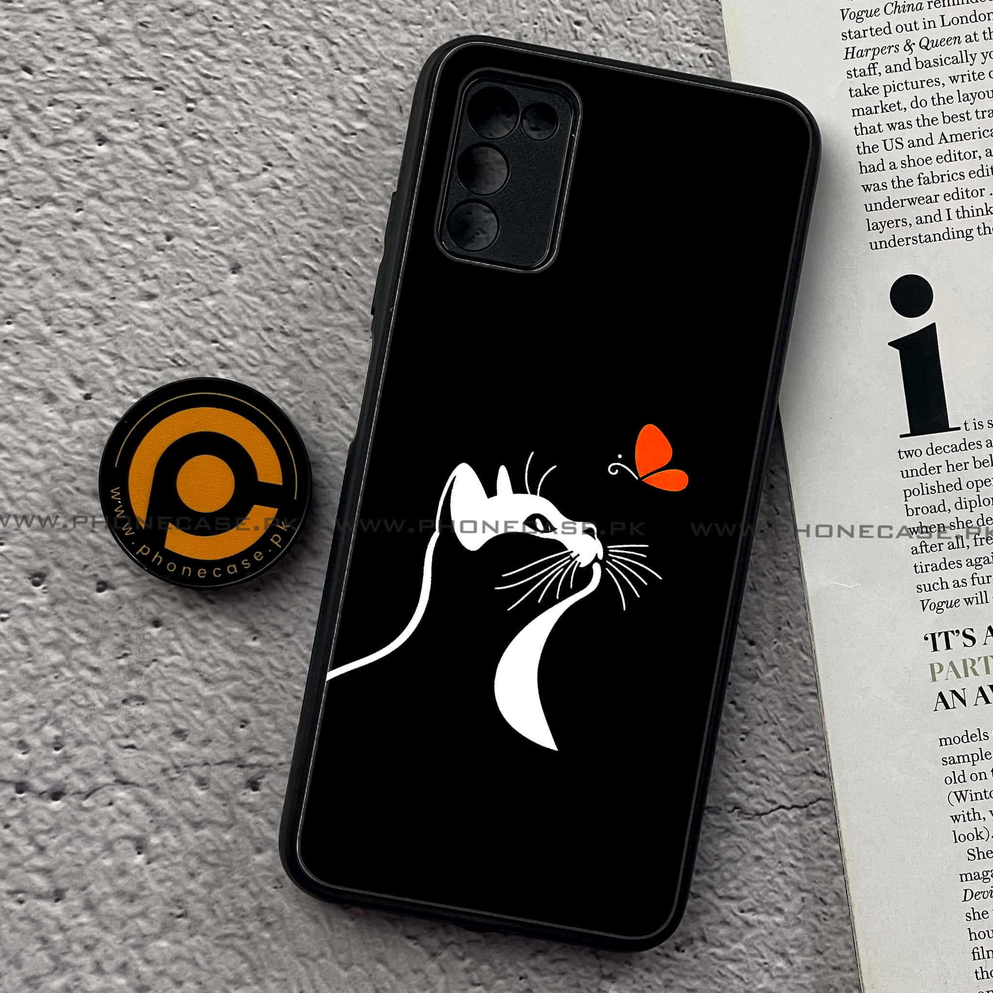 Samsung Galaxy A03s - Minimalistic Design - Premium Printed Metal soft Bumper shock Proof Case