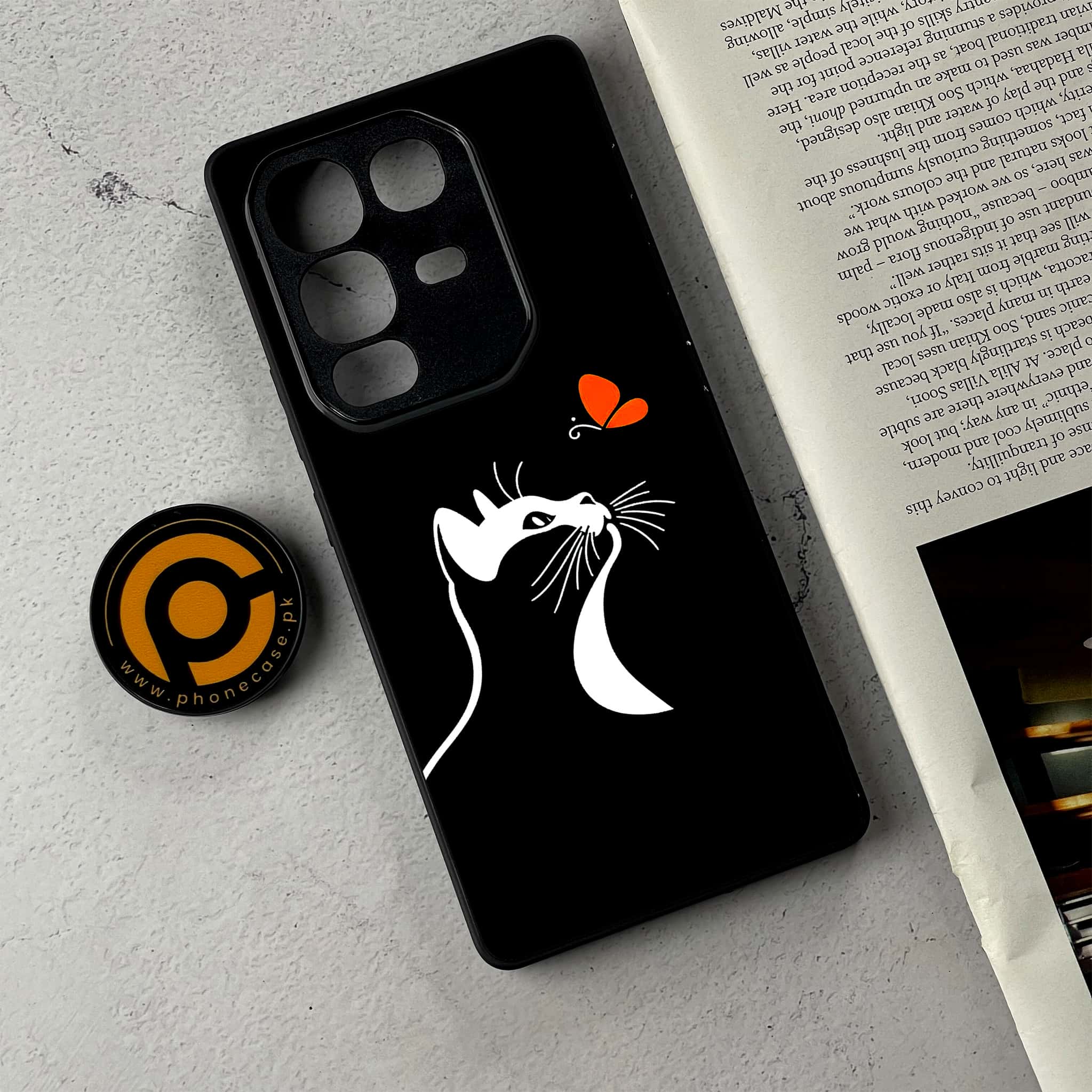 Infinix Note 50 Pro Plus - Minimalistic Design Series - Premium Metal Printed Soft Bumper Shockproof Case