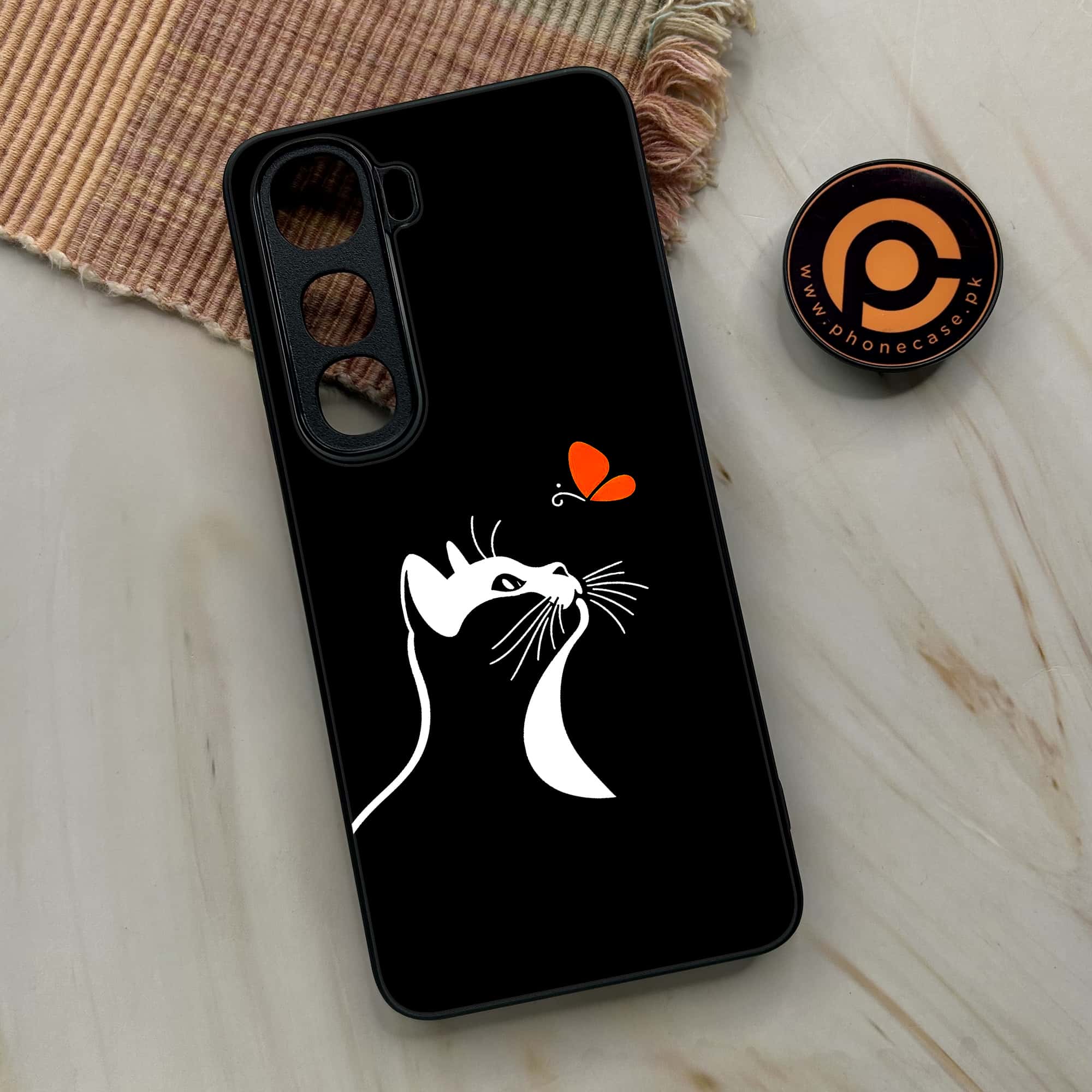 Vivo Y400 - Minimalistic Design Series - Premium Metal Printed soft Bumper shock Proof Case