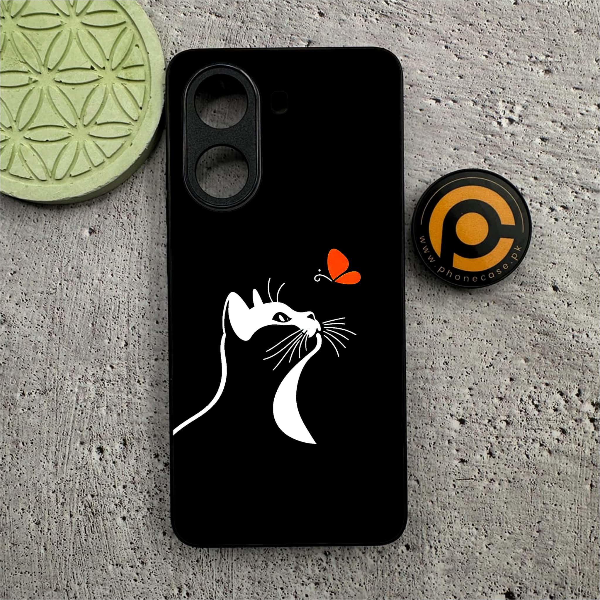 Xiaomi Poco X7 Pro 5G - Minimalistic Design Series - Premium Metal  Printed soft Bumper shock Proof Case