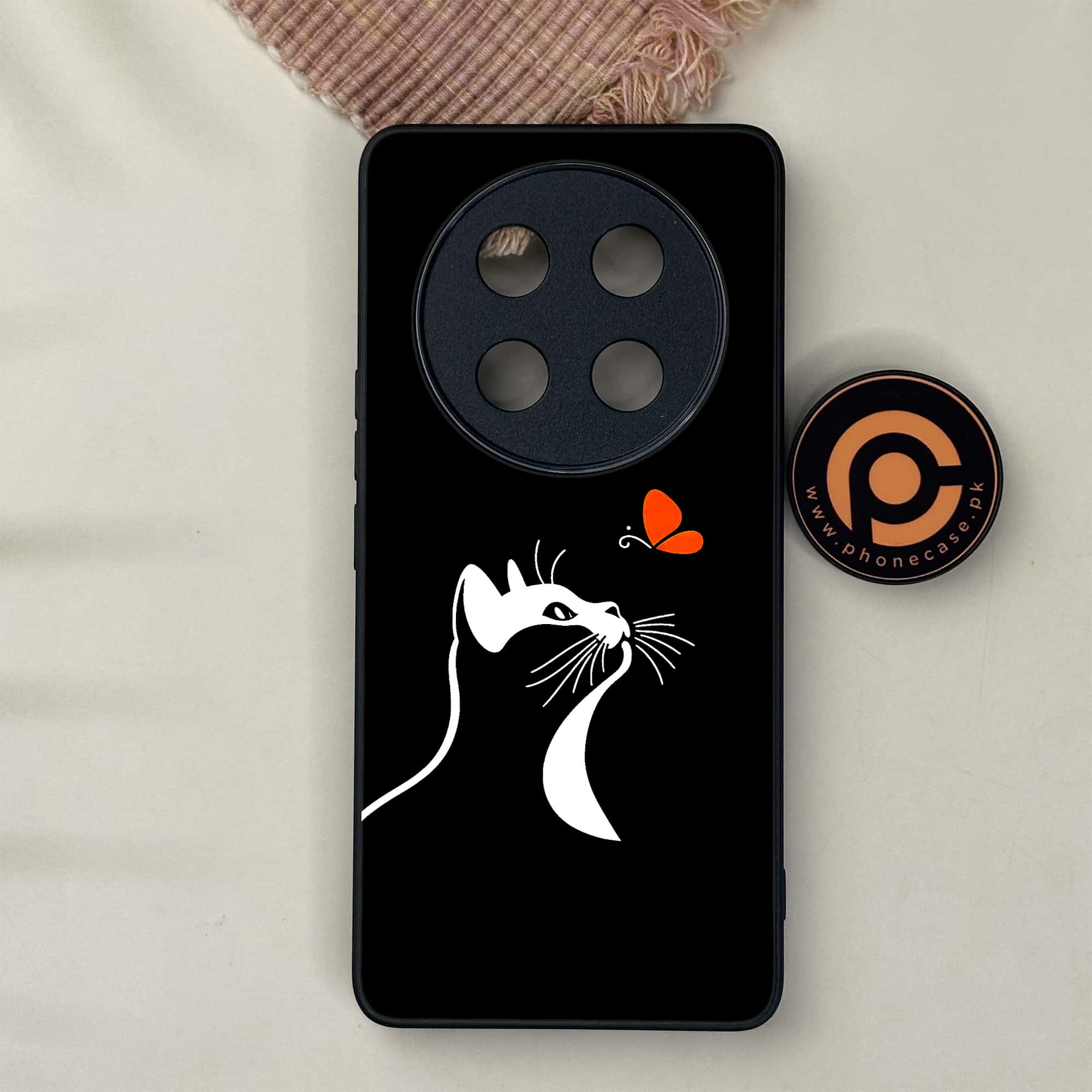 Honor X9c 5G - Minimalistic Design Series - Premium Metal Printed soft Bumper shock Proof Case
