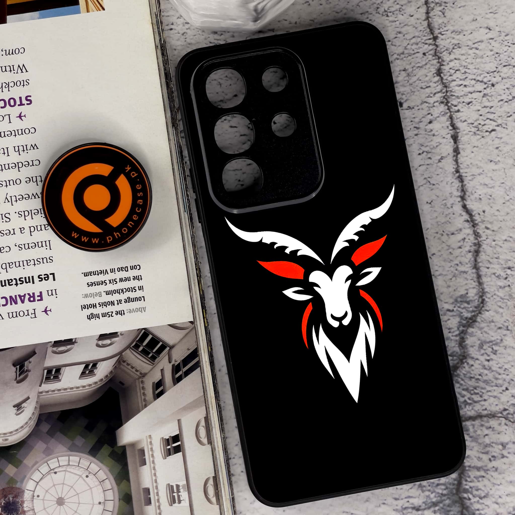 Vivo Y29 4G - Minimalistic Design Series - Premium Metal Printed soft Bumper Shock Proof Case