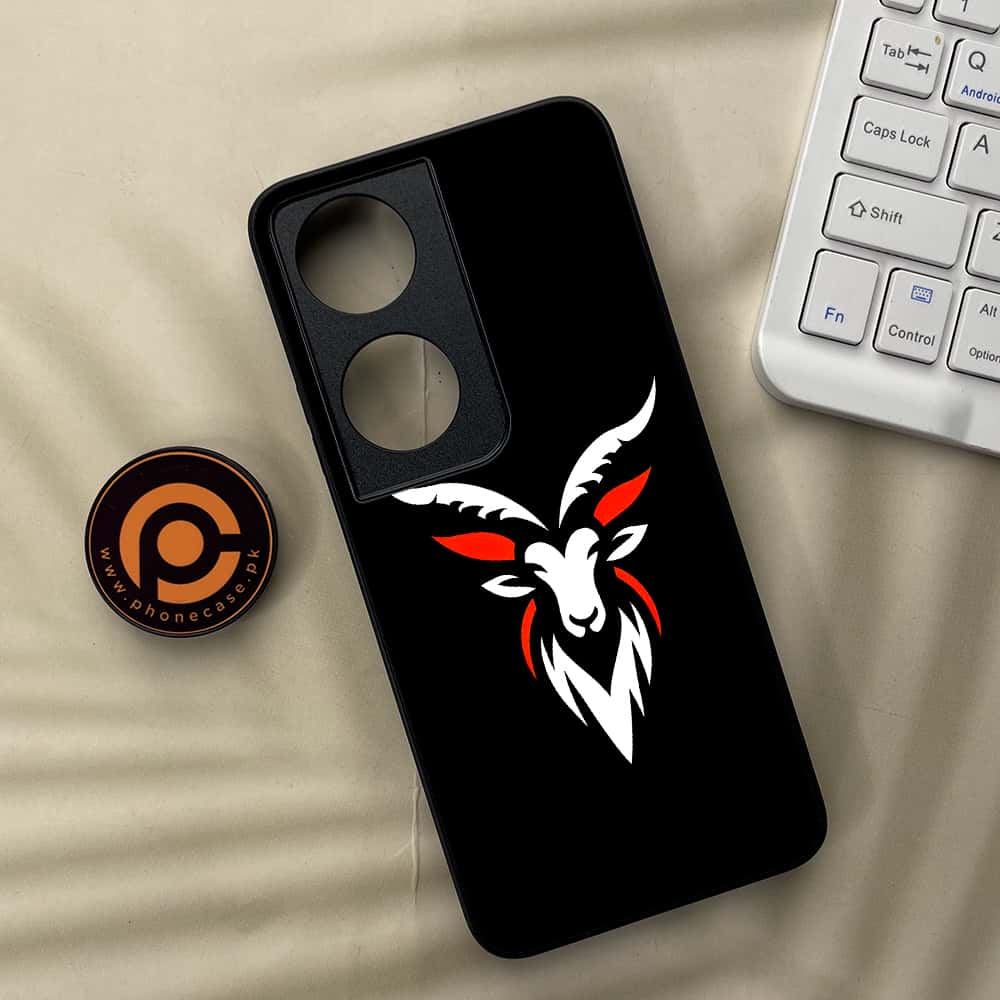 Honor X7b - Minimalistic Design Series - Premium Metal  Printed soft Bumper shock Proof Case