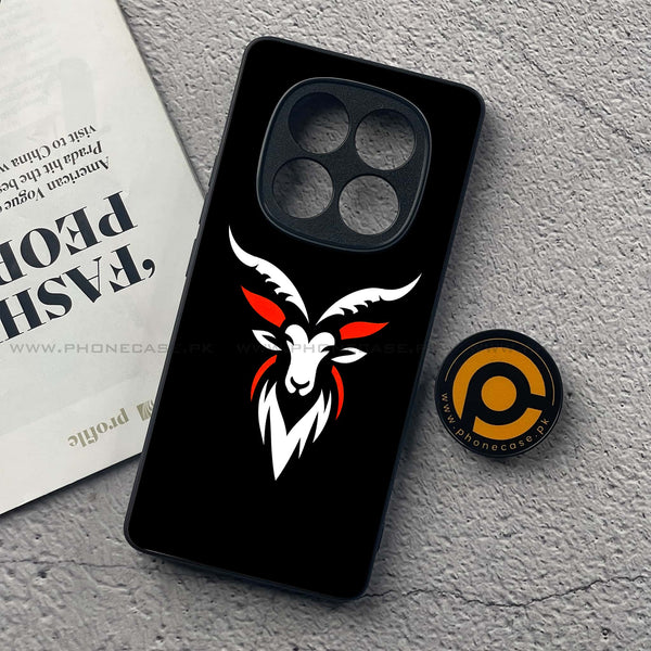 Redmi Note 14 Pro - Minimalistic Design Design 4 - Premium Printed Glass soft Bumper shock Proof Case CS-37153