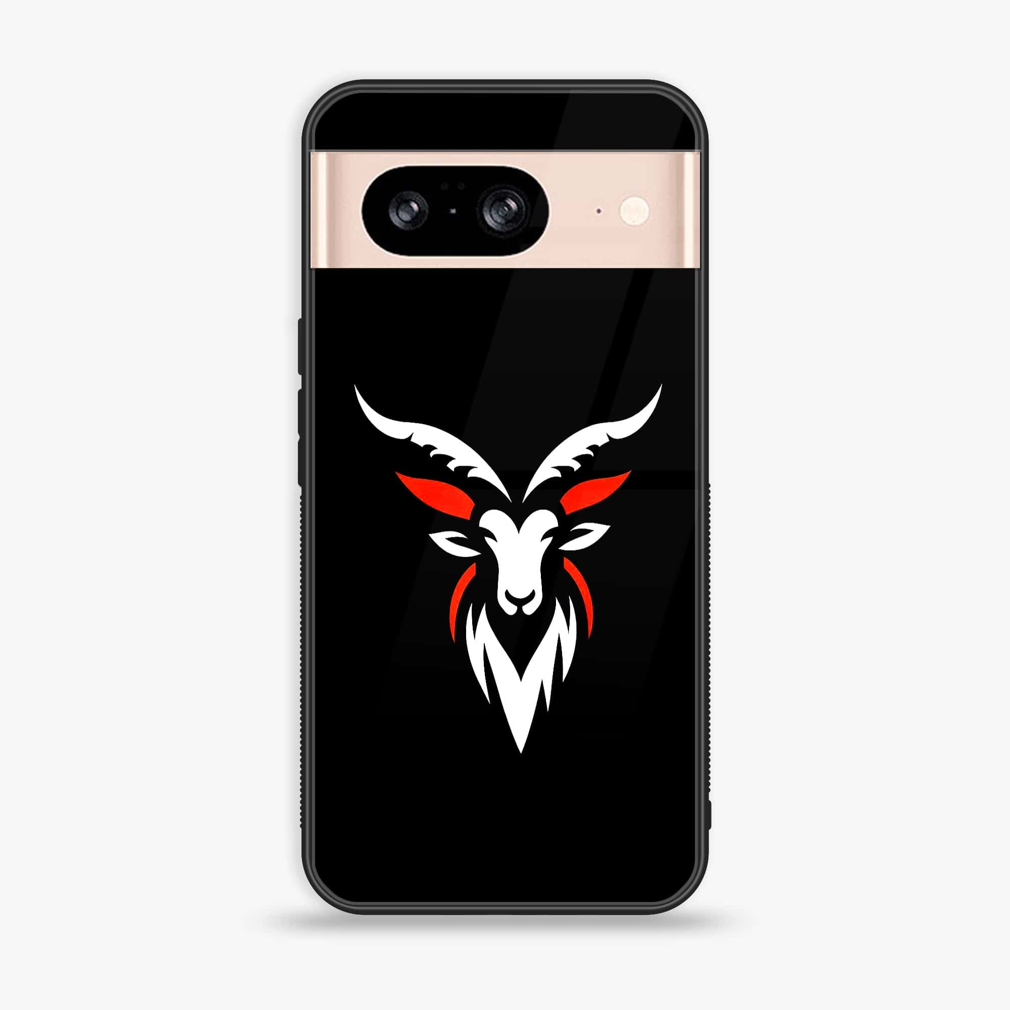 Google Pixel 8 - Minimalistic Design Series - Premium Metal Printed soft Bumper Shock Proof Case