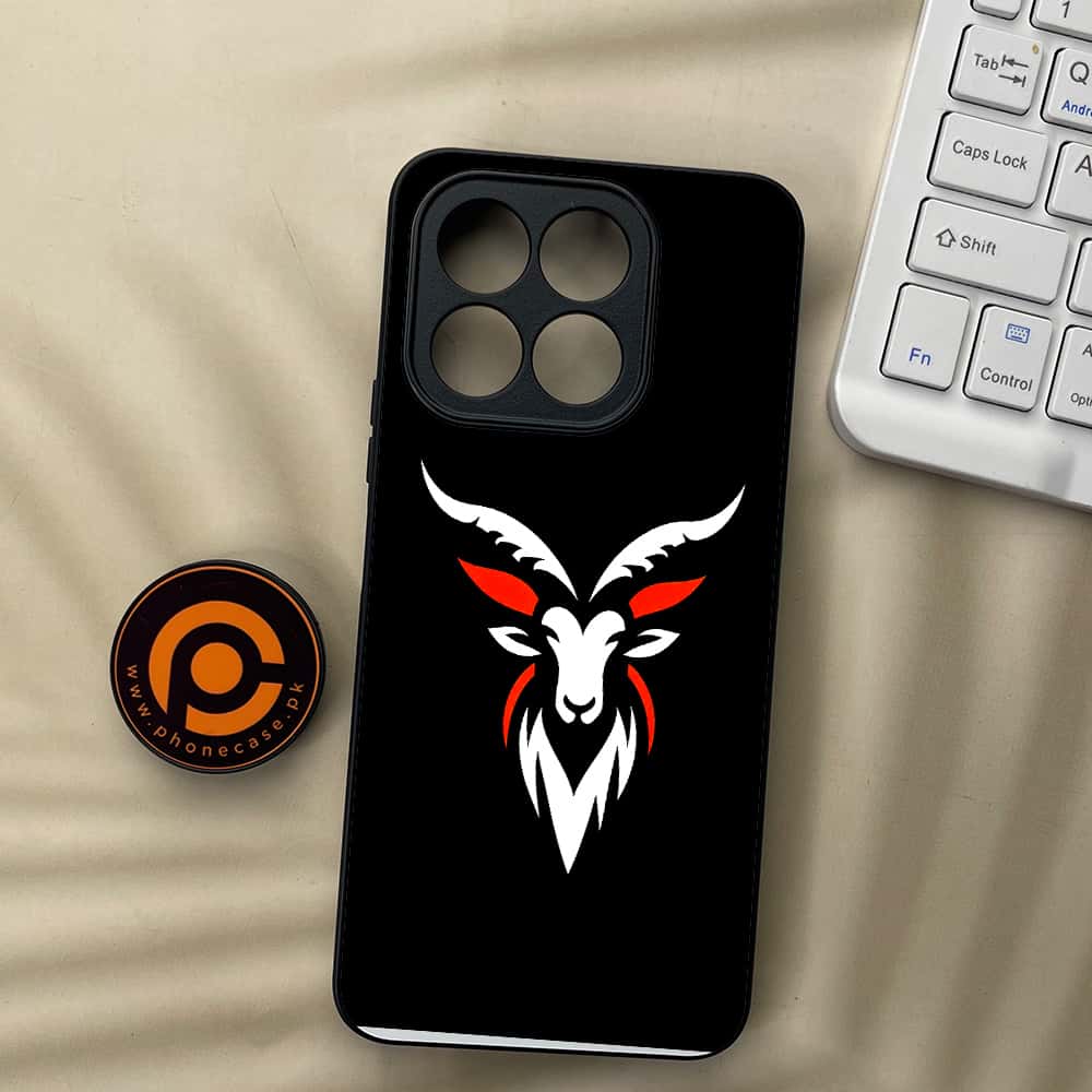 Honor X5b Plus - Minimalistic Design Series - Premium Metal  Printed soft Bumper shock Proof Case