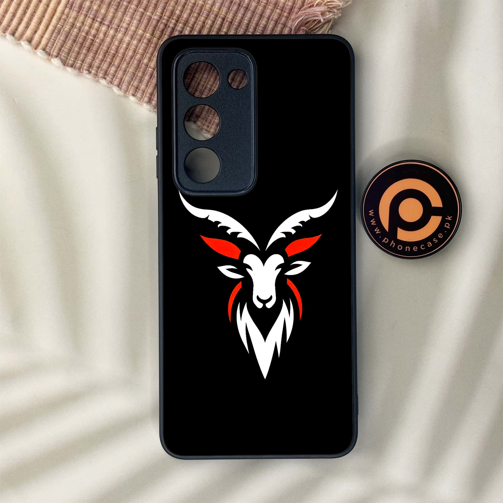 Oppo A5 2025 - Minimalistic Design Series - Premium Metal Printed soft Bumper shock Proof Case