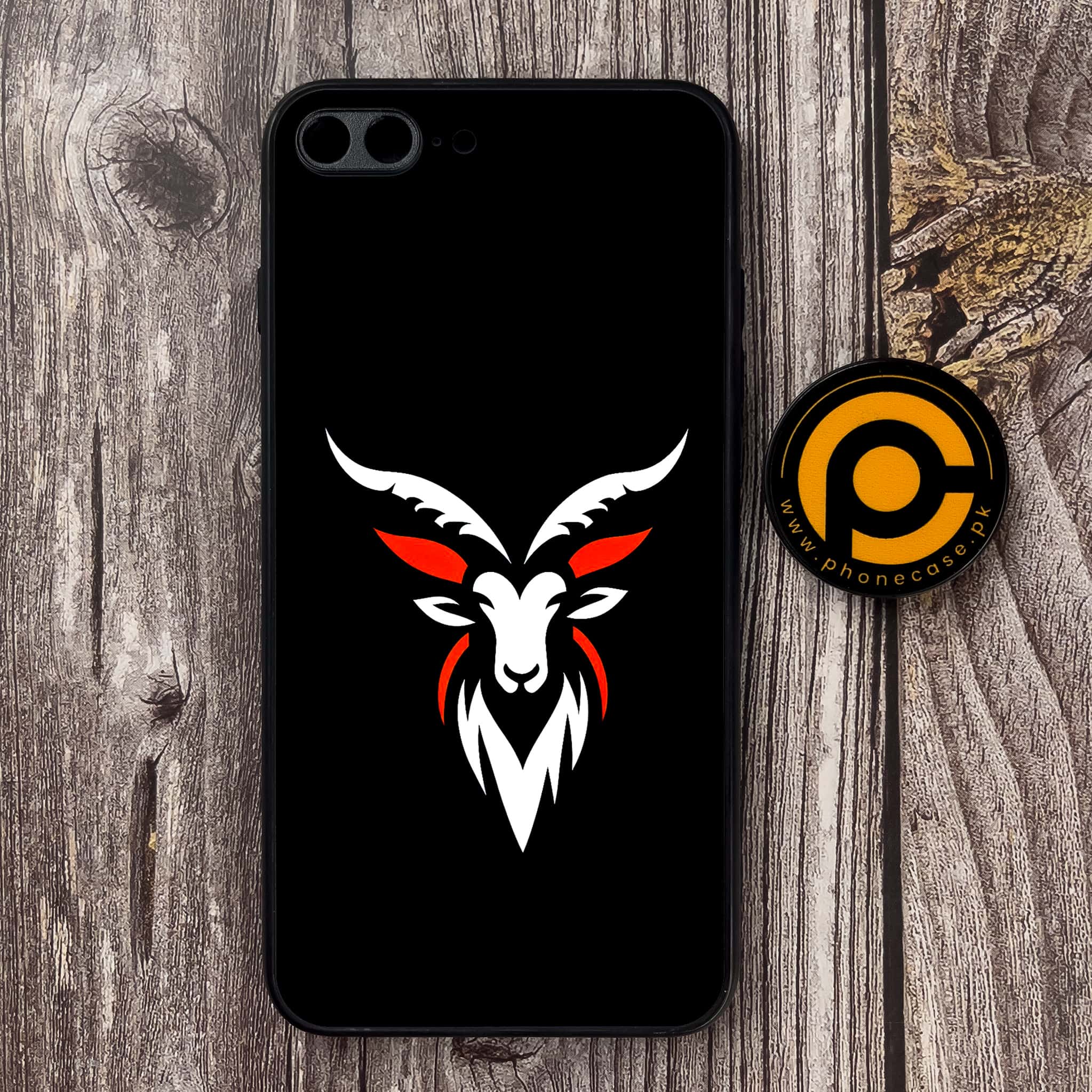 iPhone 7 Plus  - Minimalistic Design Series - Premium Metal Printed soft Bumper shock Proof Case