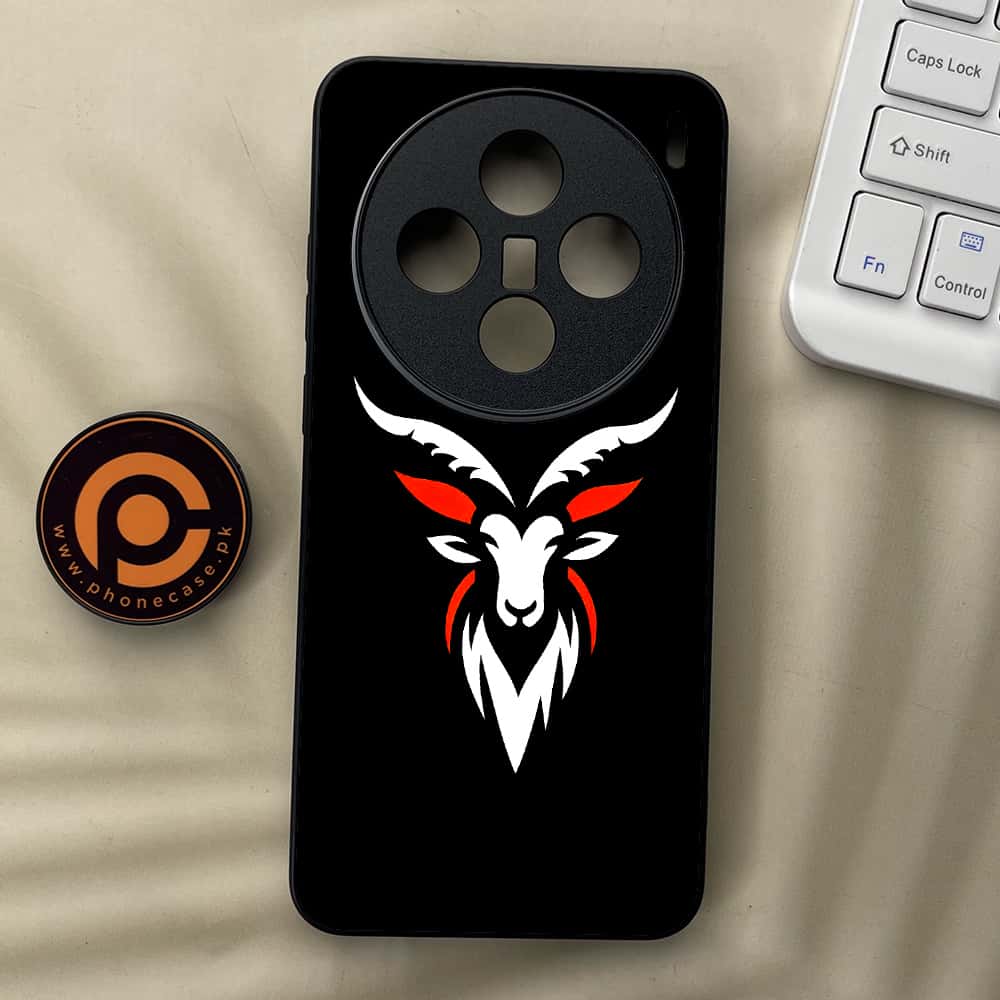 Vivo X200 - Minimalistic Design Series - Premium Metal  Printed soft Bumper shock Proof Case