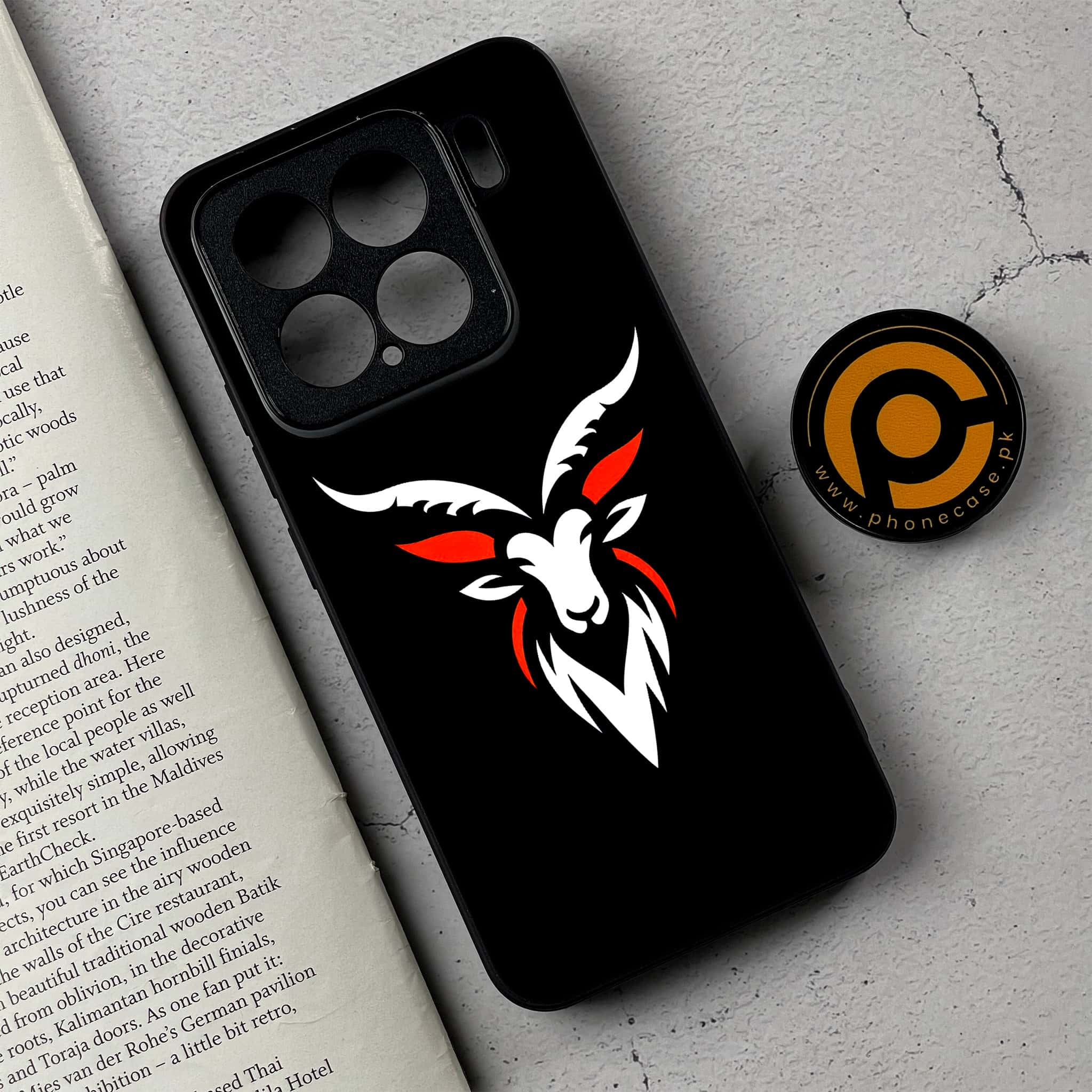 Xiaomi 15 - Minimalistic Design - Premium Metal Printed soft Bumper shock Proof Case