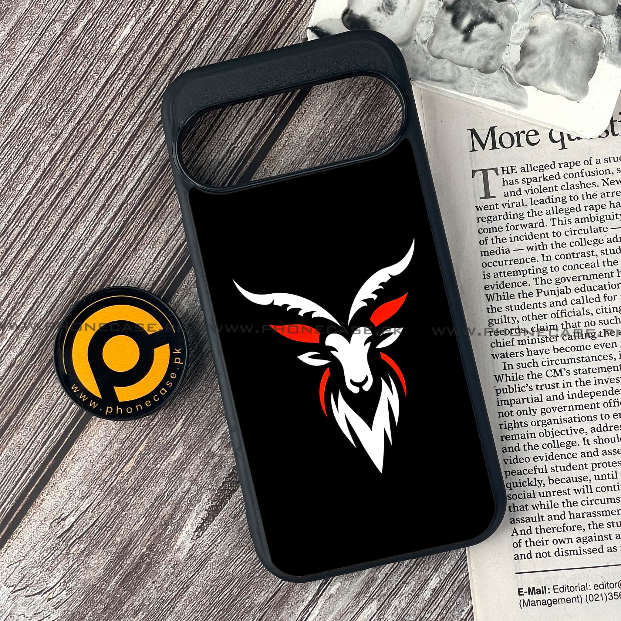 Google Pixel 9 Pro - Minimalistic Design Series - Premium Metal Printed soft Bumper Shock Proof Case