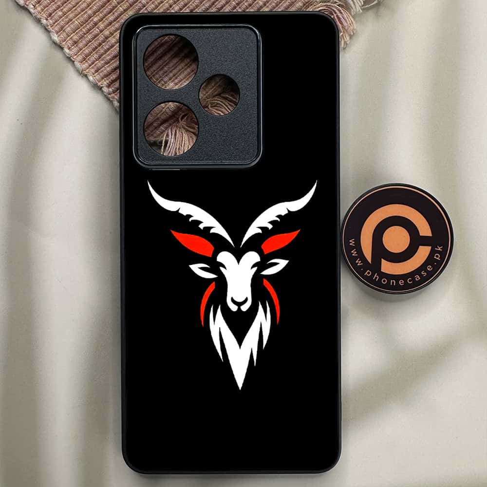 Realme GT 7 - Minimalistic Design Series - Premium Metal Printed soft Bumper shock Proof Case