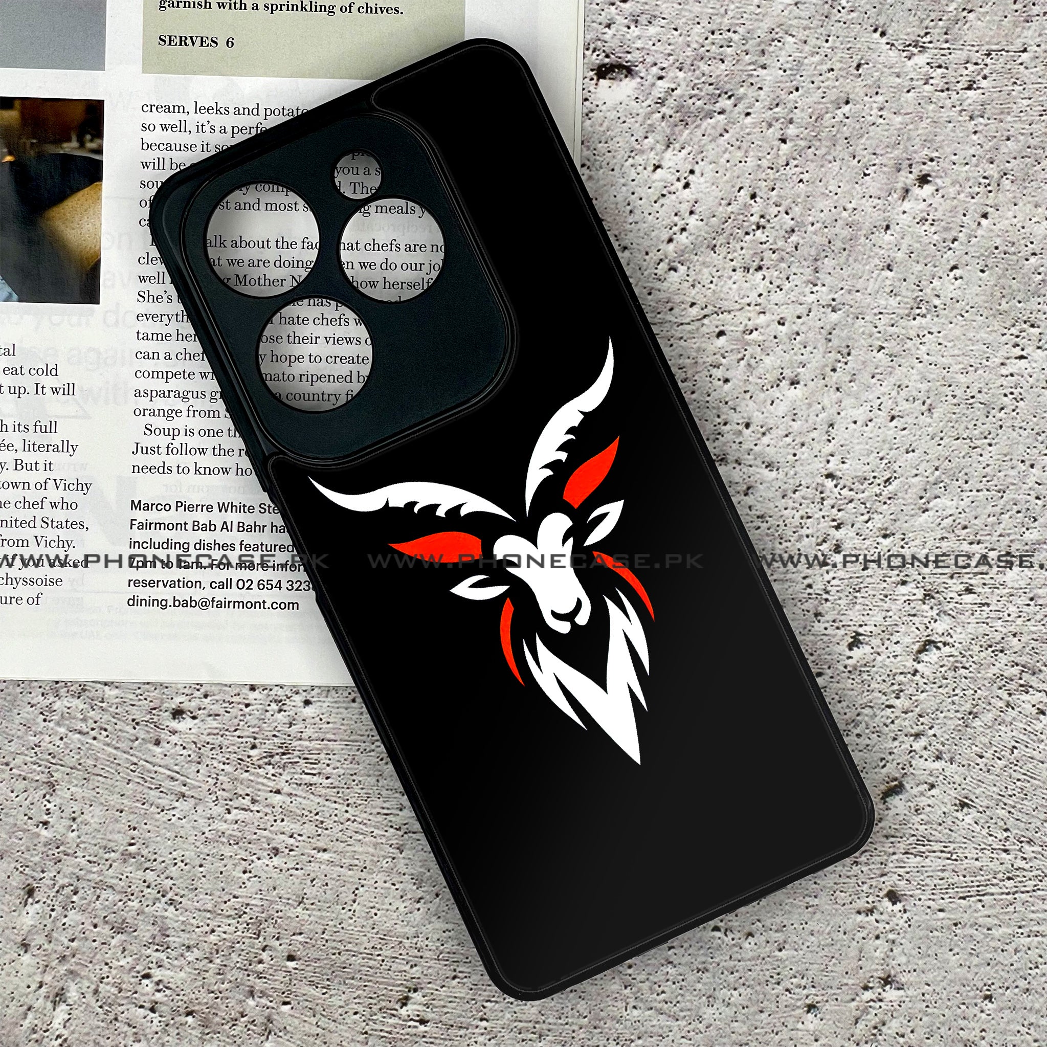 Tecno Spark 20 Pro - Minimalistic Design - Premium Printed Glass soft Bumper shock Proof Case