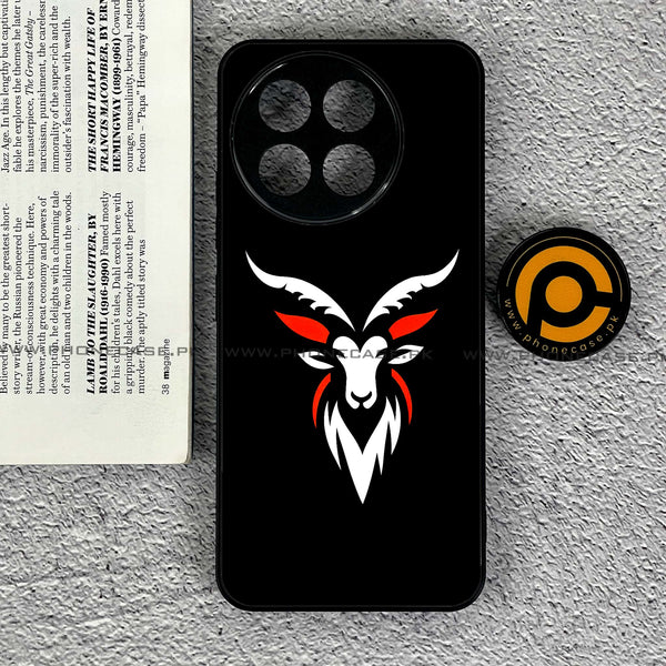 Tecno Spark 30 Pro - Minimalistic Design Design 4  - Premium Printed Glass soft Bumper shock Proof Case  CS-36756