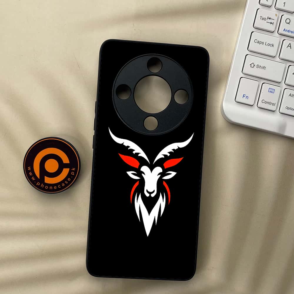 HONOR X9b 5G - Minimalistic Design Series - Premium Metal  Printed soft Bumper shock Proof Case