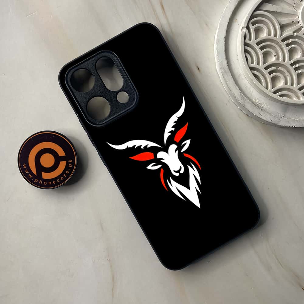 Oppo Reno 14 5G - Minimalistic Design Series - Premium Metal Printed soft Bumper shock Proof Case