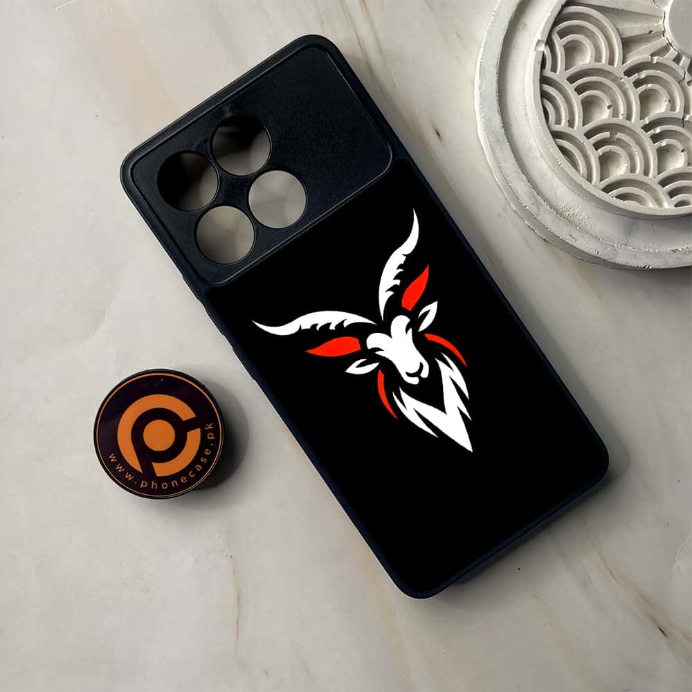 Xiaomi Poco F6 Pro - Minimalistic Design Series - Premium Metal Printed soft Bumper shock Proof Case
