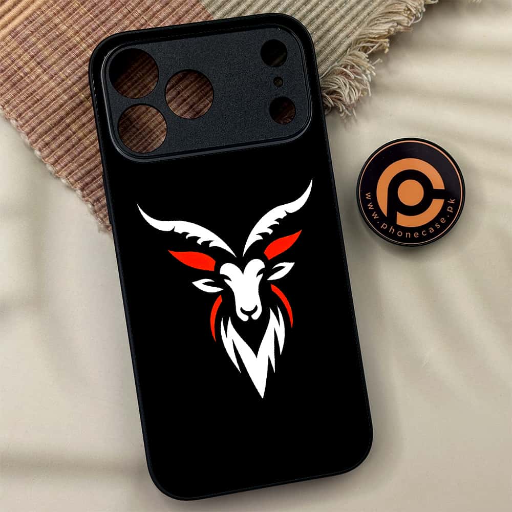iPhone 17 Pro Max - Minimalistic Design Series - Premium Metal Printed soft Bumper shock Proof Case