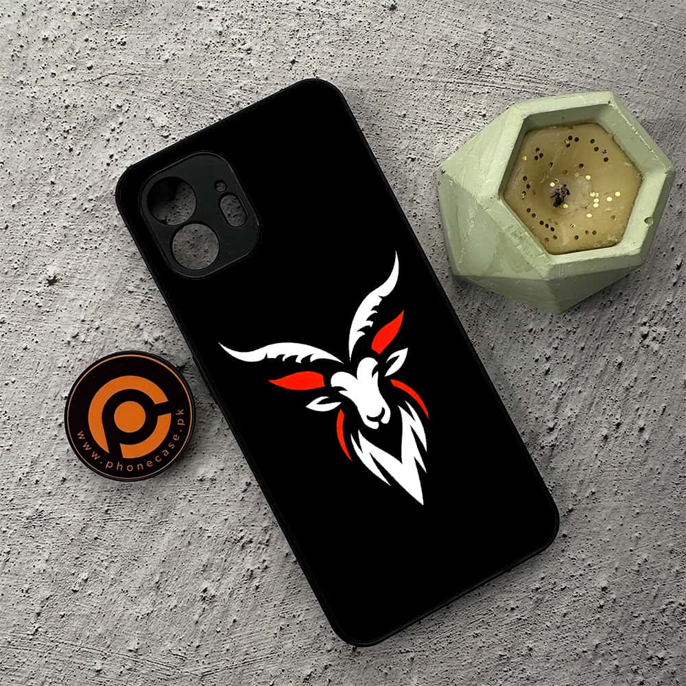 Nothing Phone 2 - Minimalistic Design Series - Premium Metal  Printed soft Bumper shock Proof Case