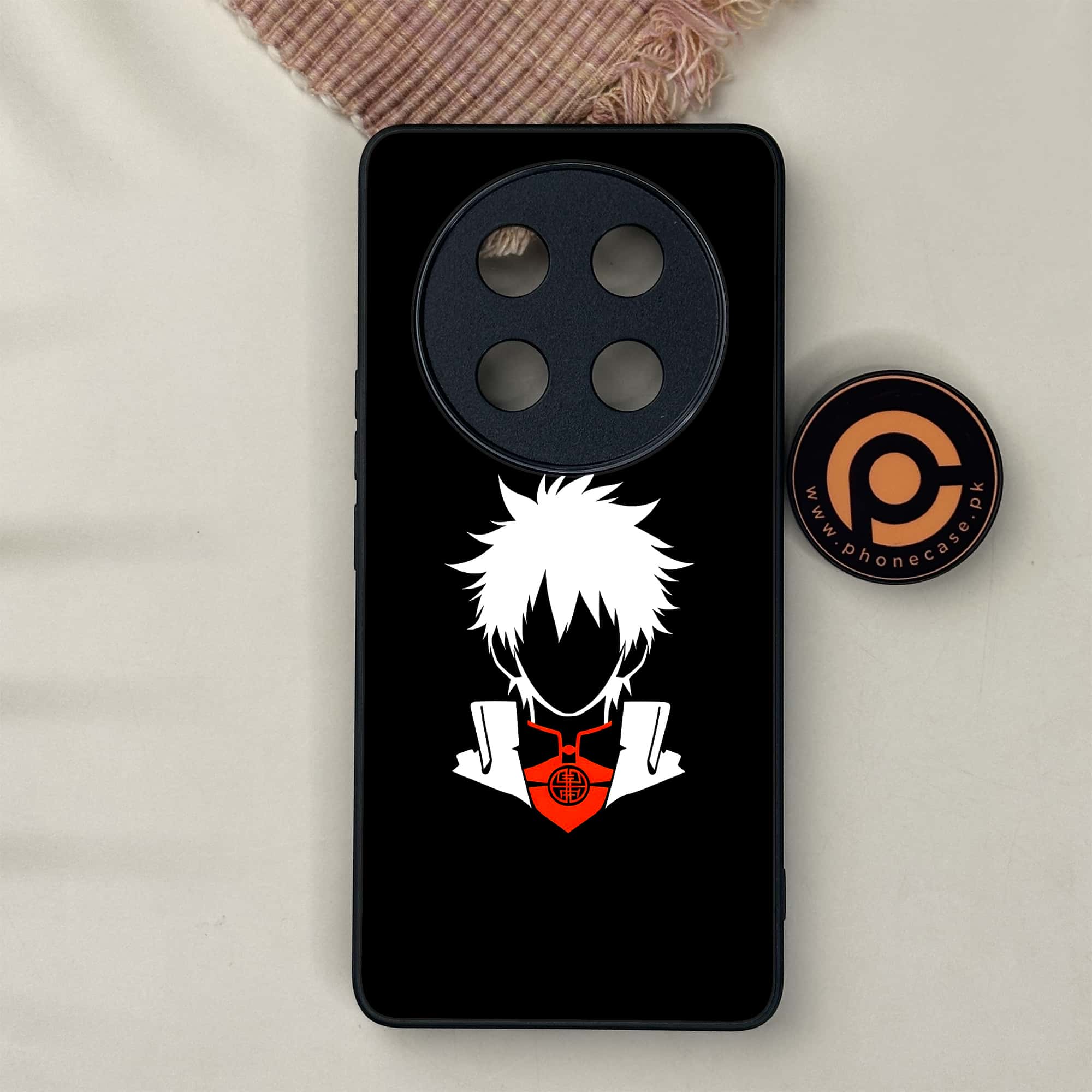 Honor X9c 5G - Minimalistic Design Series - Premium Metal Printed soft Bumper shock Proof Case
