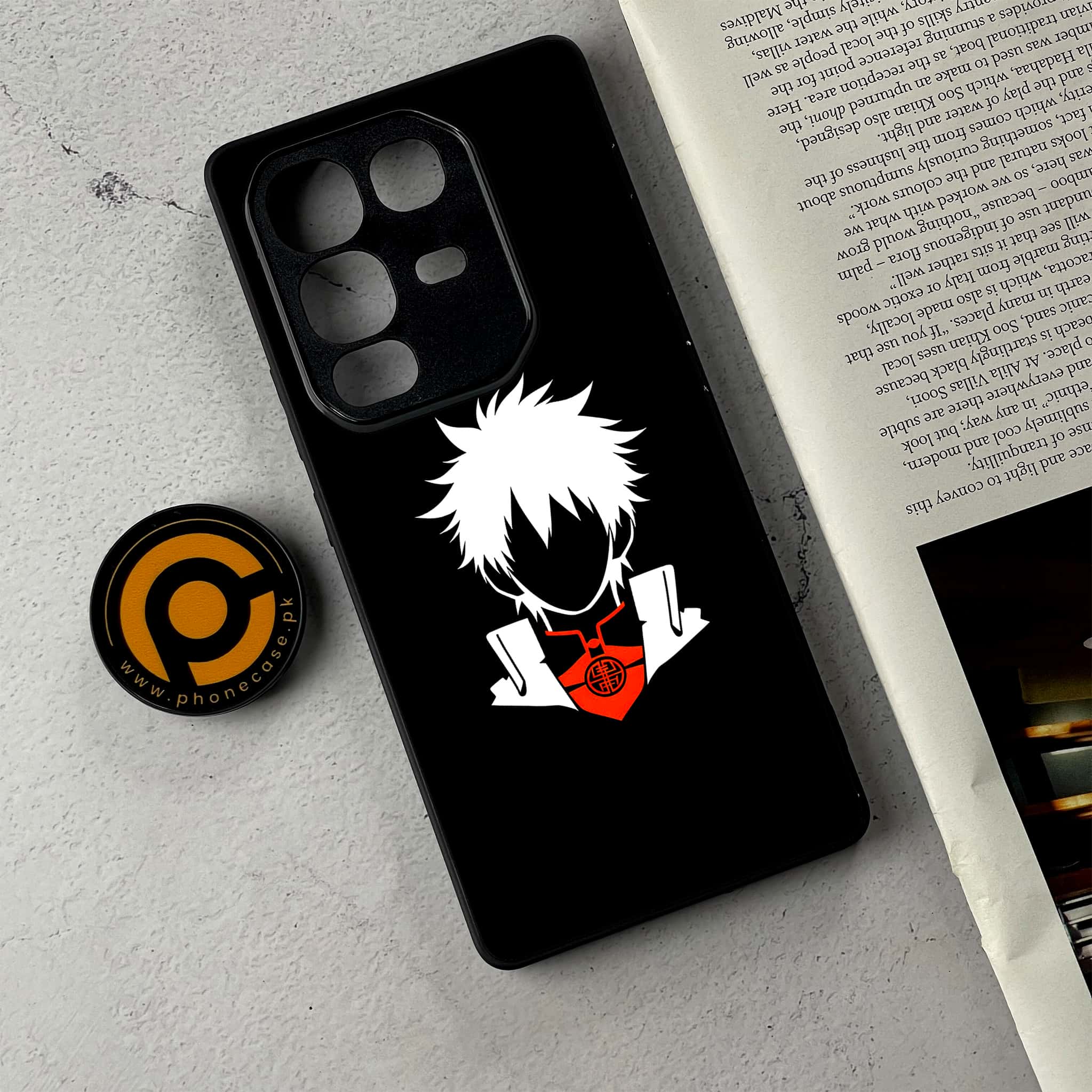 Infinix Note 50 - Minimalistic Design Series - Premium Metal Printed Soft Bumper Shockproof Case