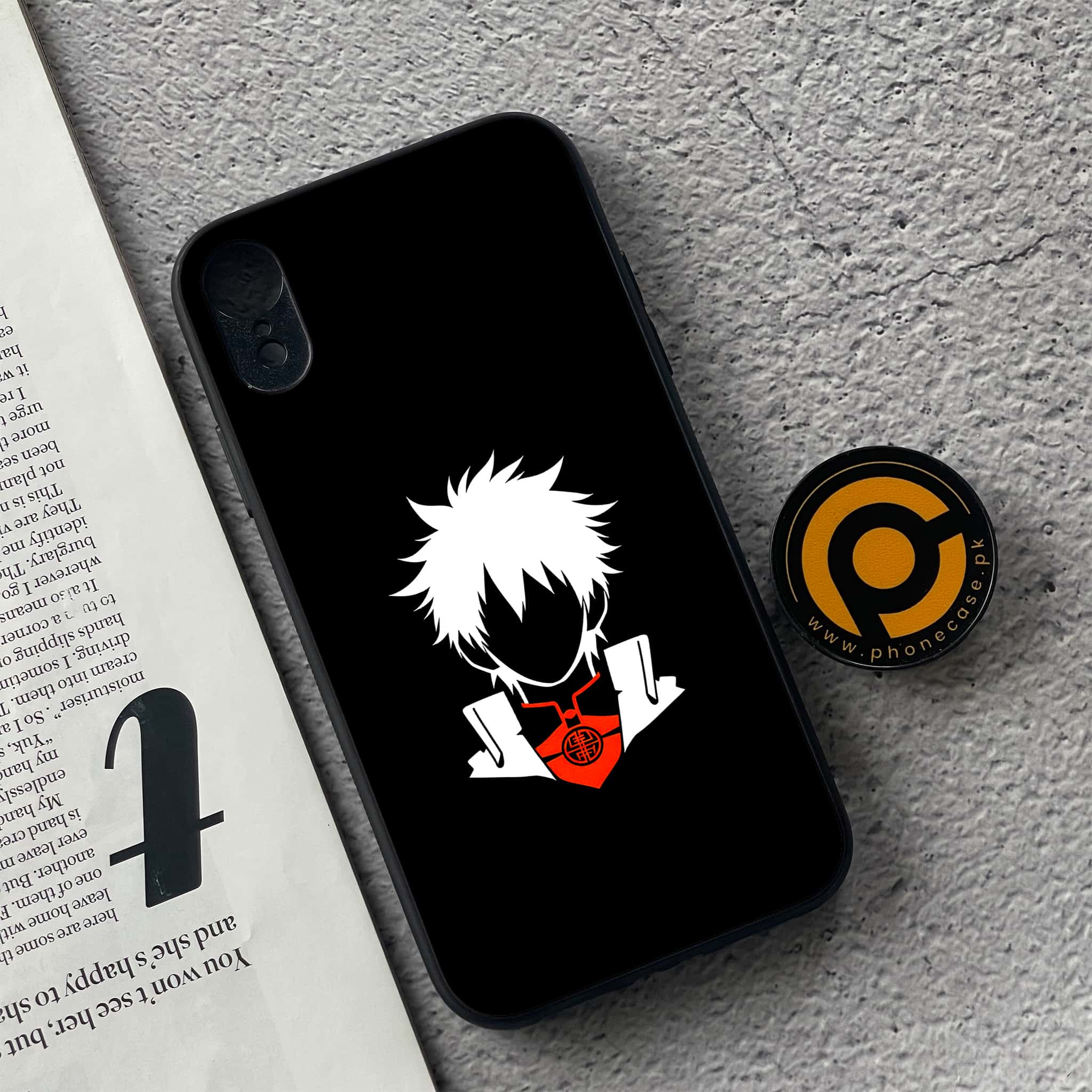 iPhone XR - Minimalistic Design Series - Premium Metal  Printed soft Bumper shock Proof Case