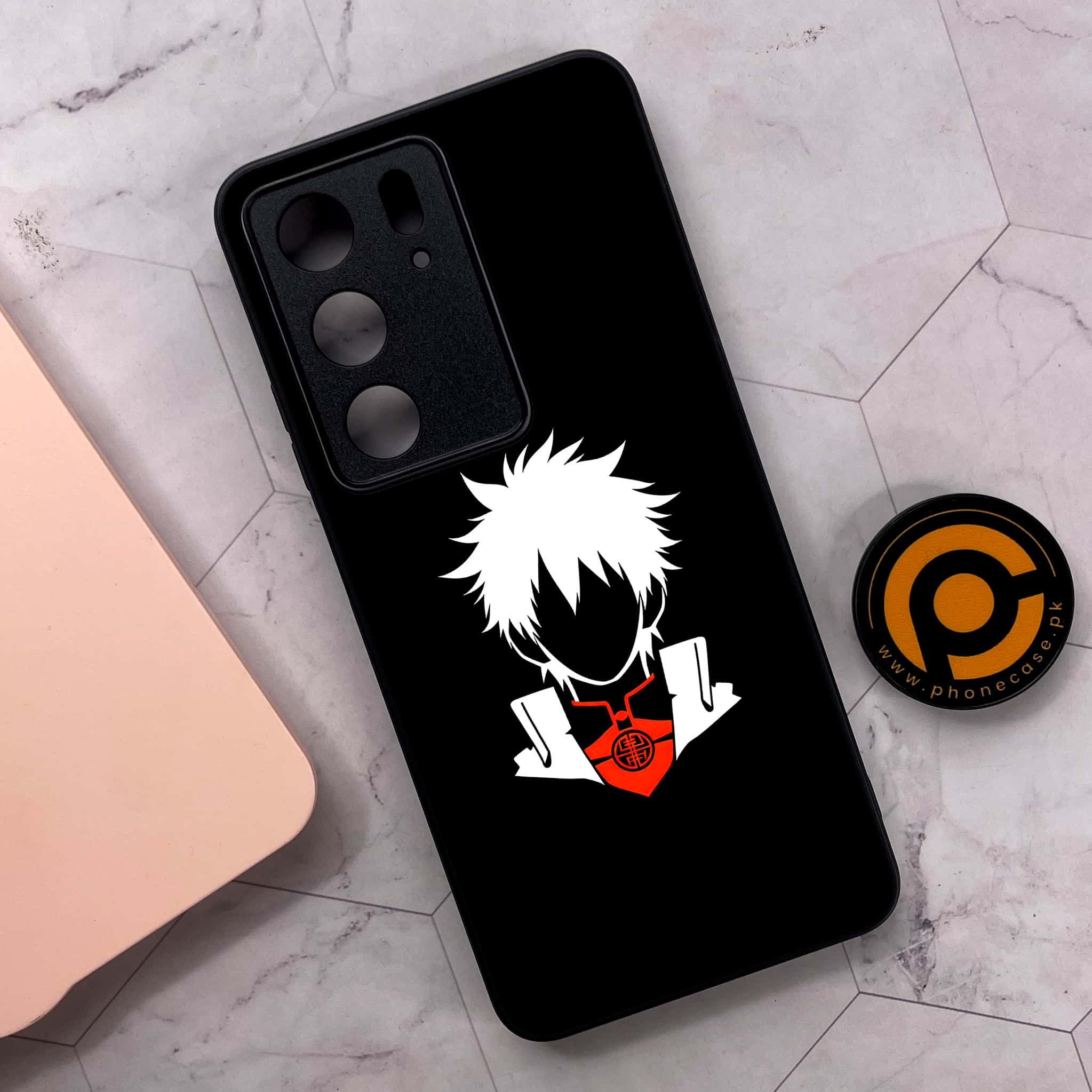 Realme C75x 4G - Minimalistic Design Series - Premium Metal Printed soft Bumper shock Proof Case