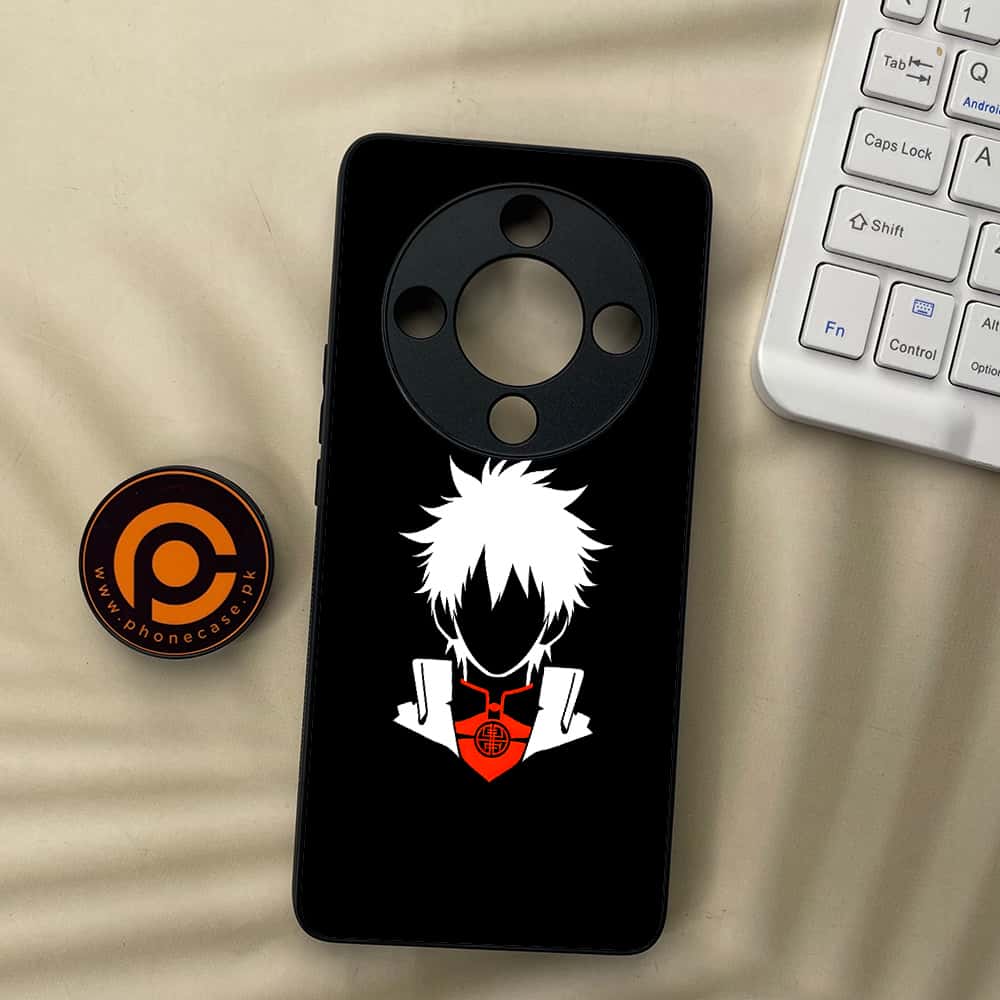 HONOR X9b 5G - Minimalistic Design Series - Premium Metal  Printed soft Bumper shock Proof Case