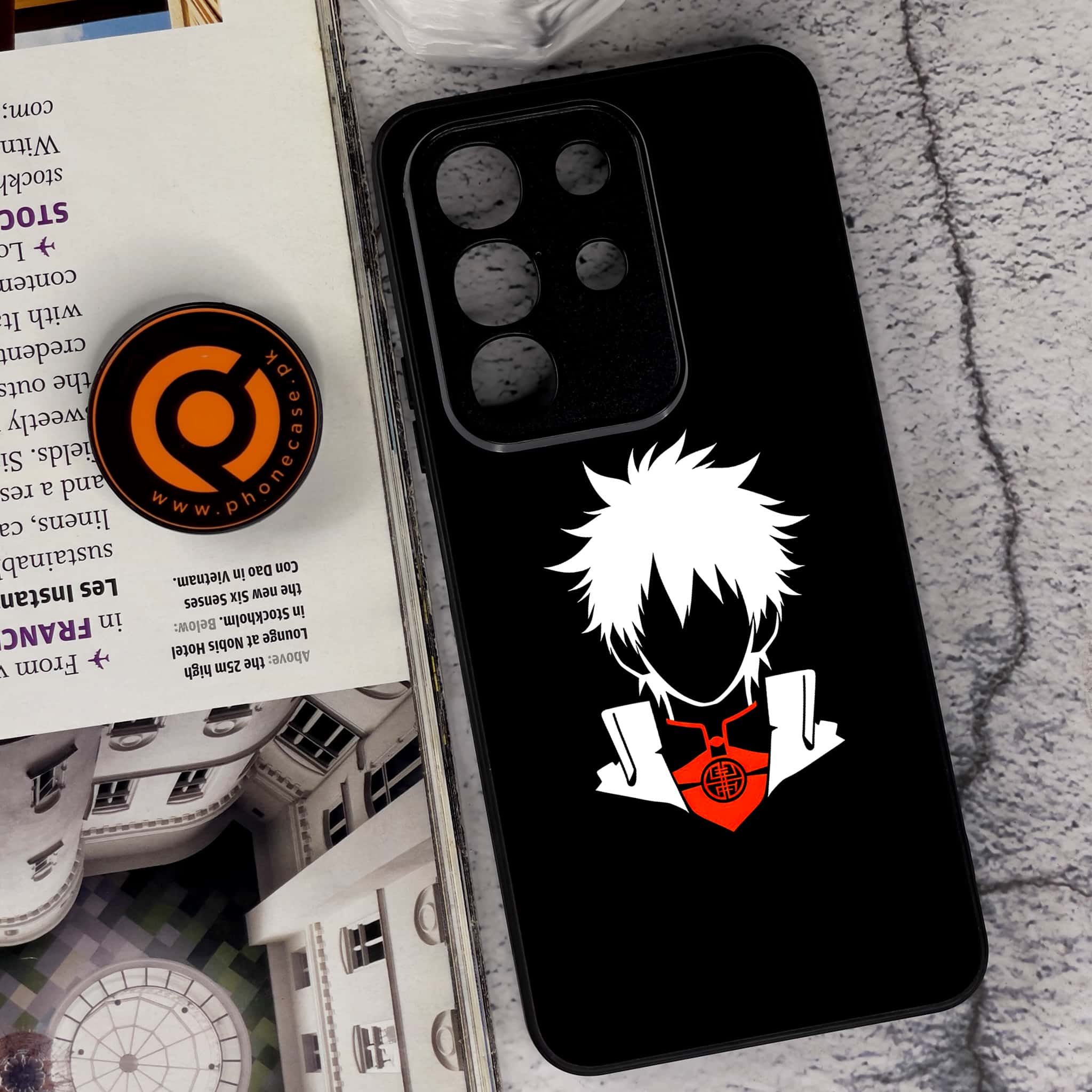 Vivo Y29 4G - Minimalistic Design Series - Premium Metal Printed soft Bumper Shock Proof Case