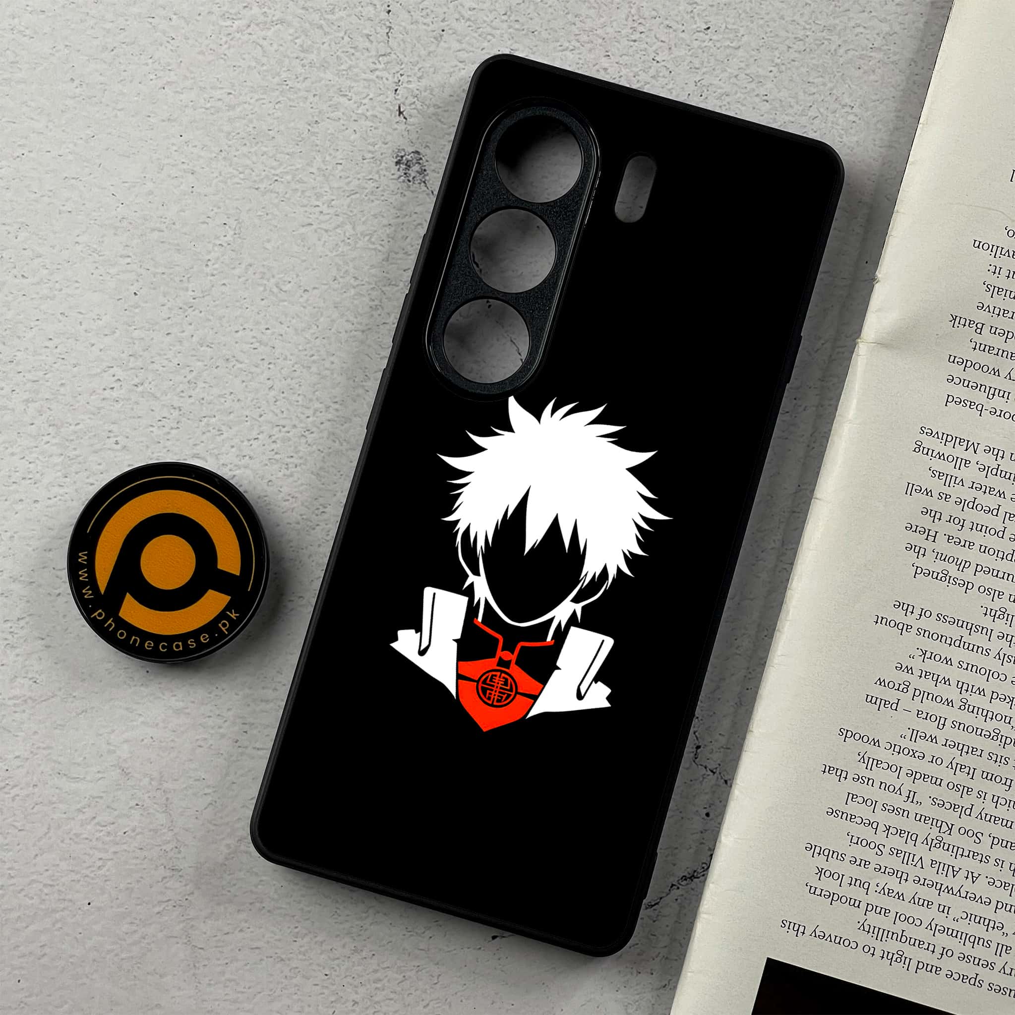 Tecno Camon 40 - Minimalistic Design Series - Premium Metal Printed Soft Bumper Shockproof Case