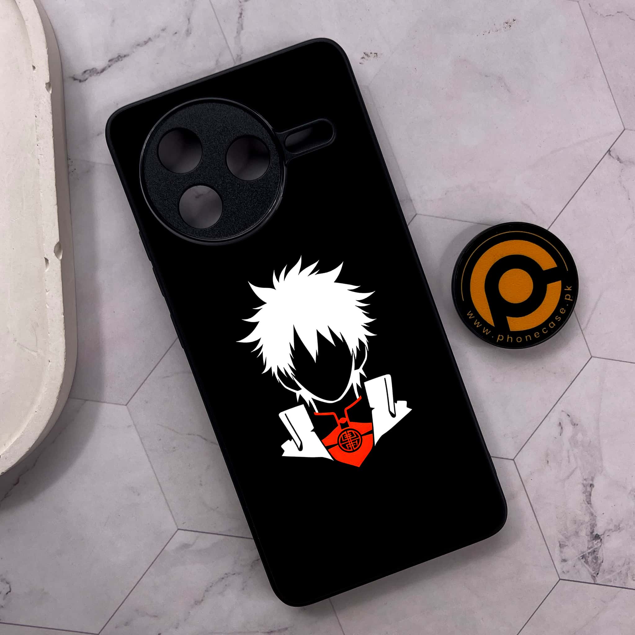 Xiaomi Poco F7 Pro 5G - Minimalistic Design Series - Premium Metal Printed soft Bumper shock Proof Case