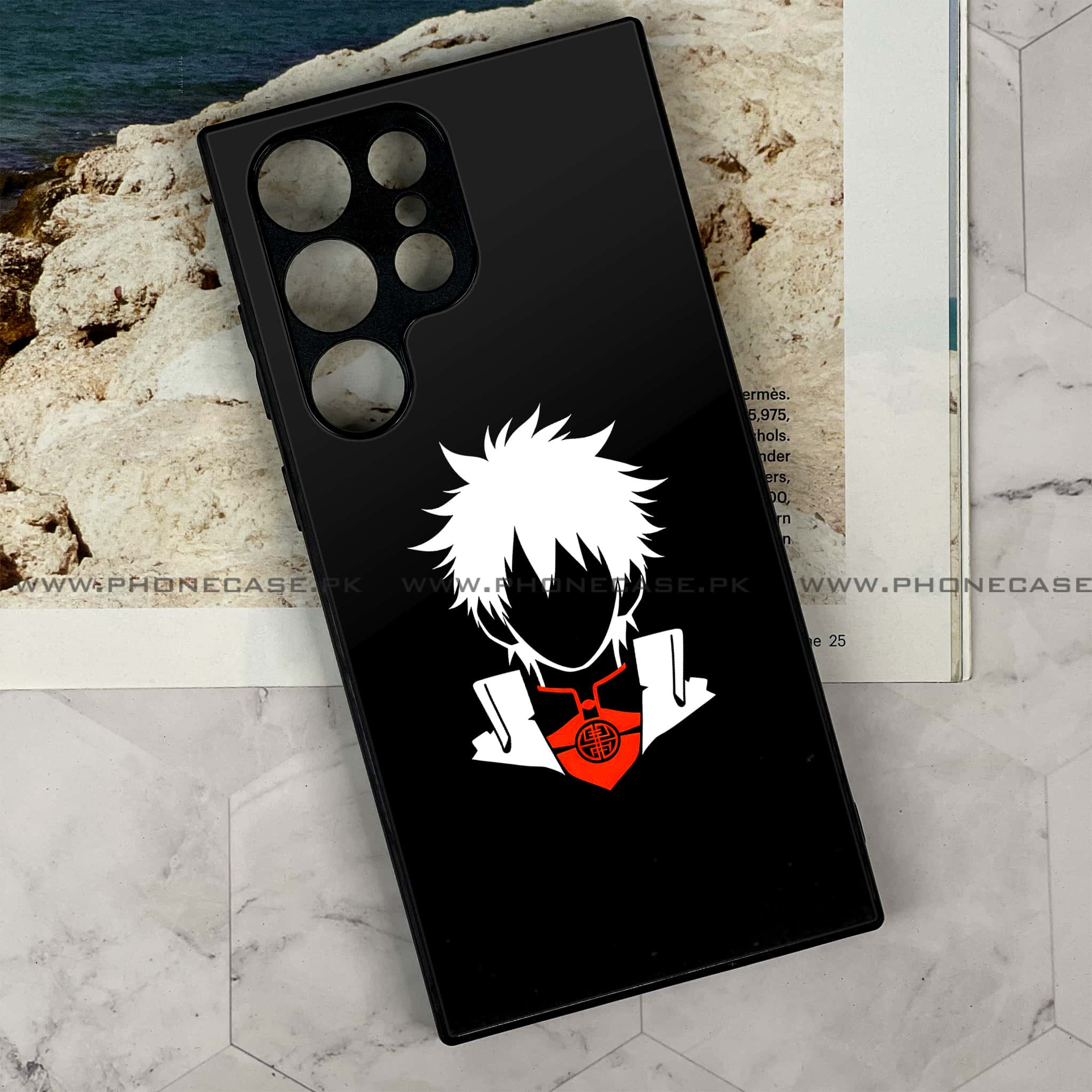 Samsung Galaxy S22 Ultra - Minimalistic Design Series - Premium Metal Printed soft Bumper shock Proof Case