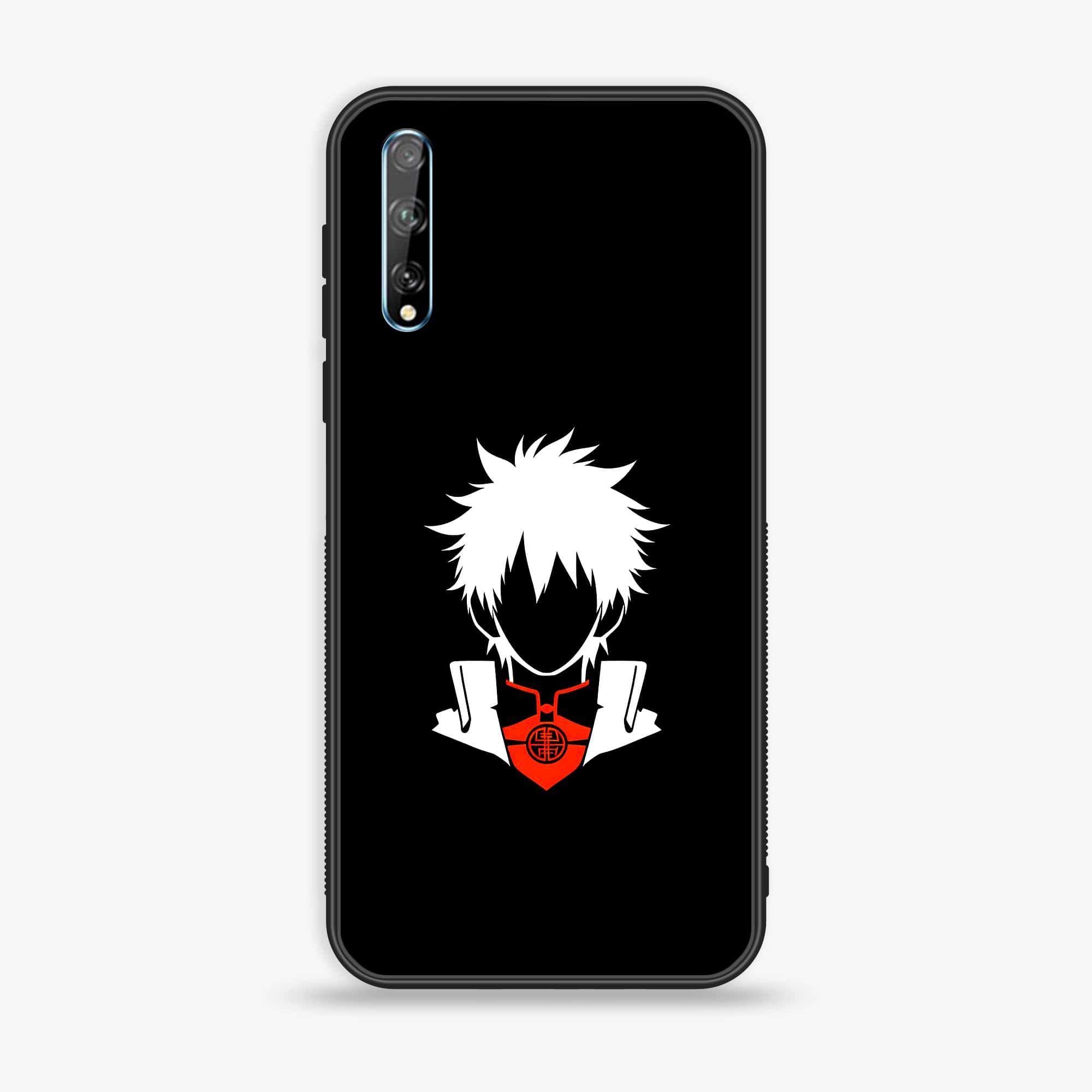 Huawei Y8p -  Minimalistic Design Series - Premium Printed Glass soft Bumper shock Proof Case