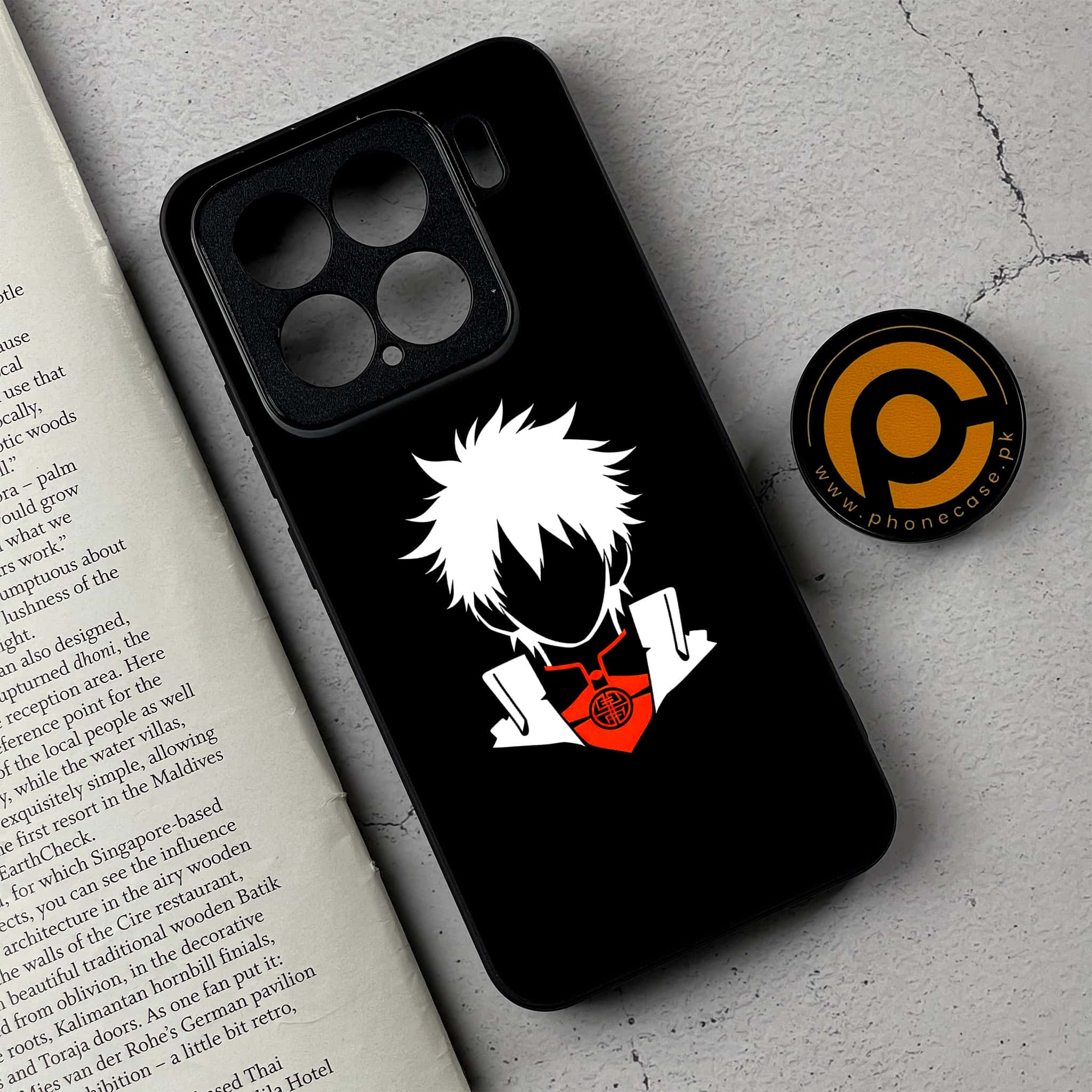 Xiaomi 15 - Minimalistic Design - Premium Metal Printed soft Bumper shock Proof Case