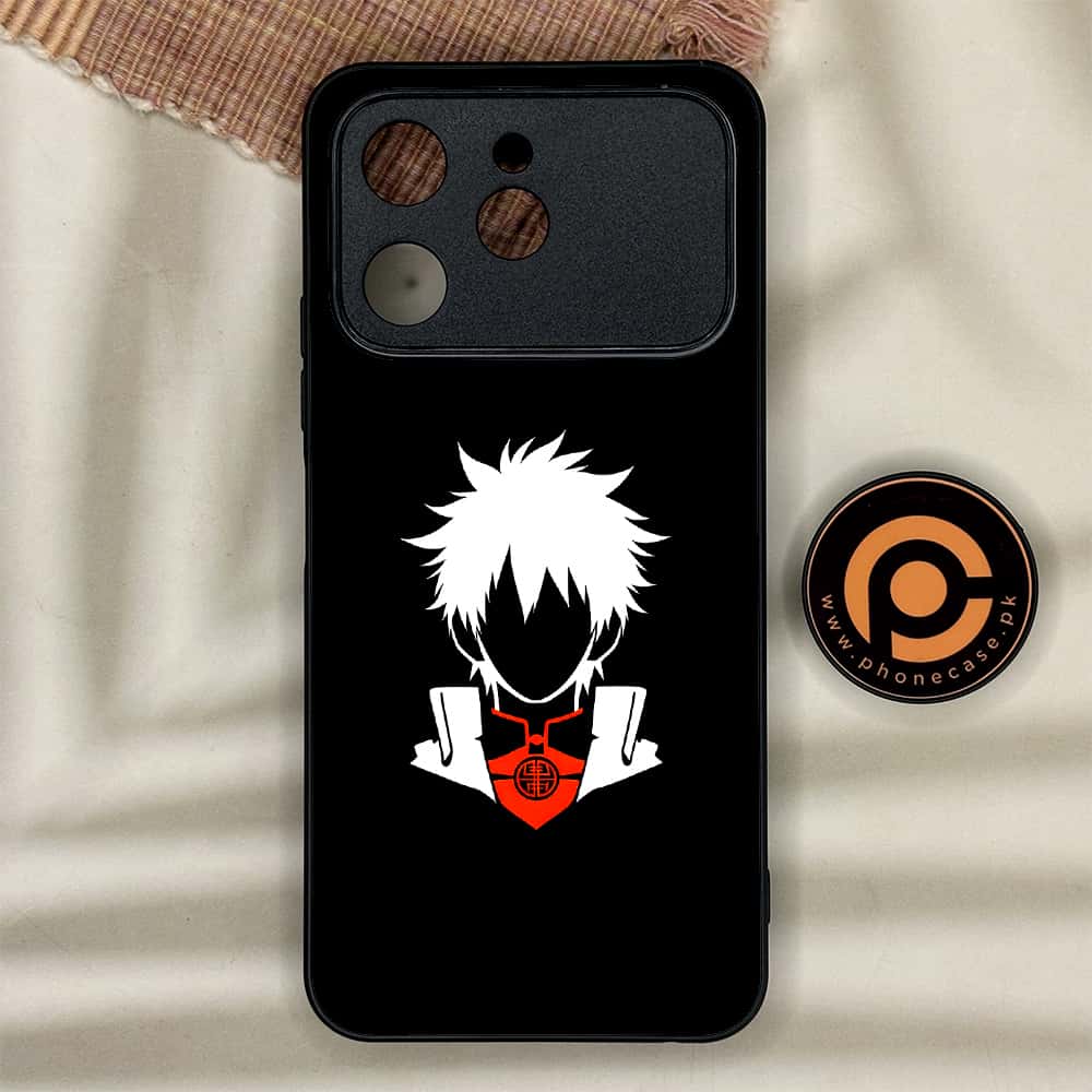 Tecno Spark 40 - Minimalistic Design Series - Premium Metal Printed soft Bumper shock Proof Case