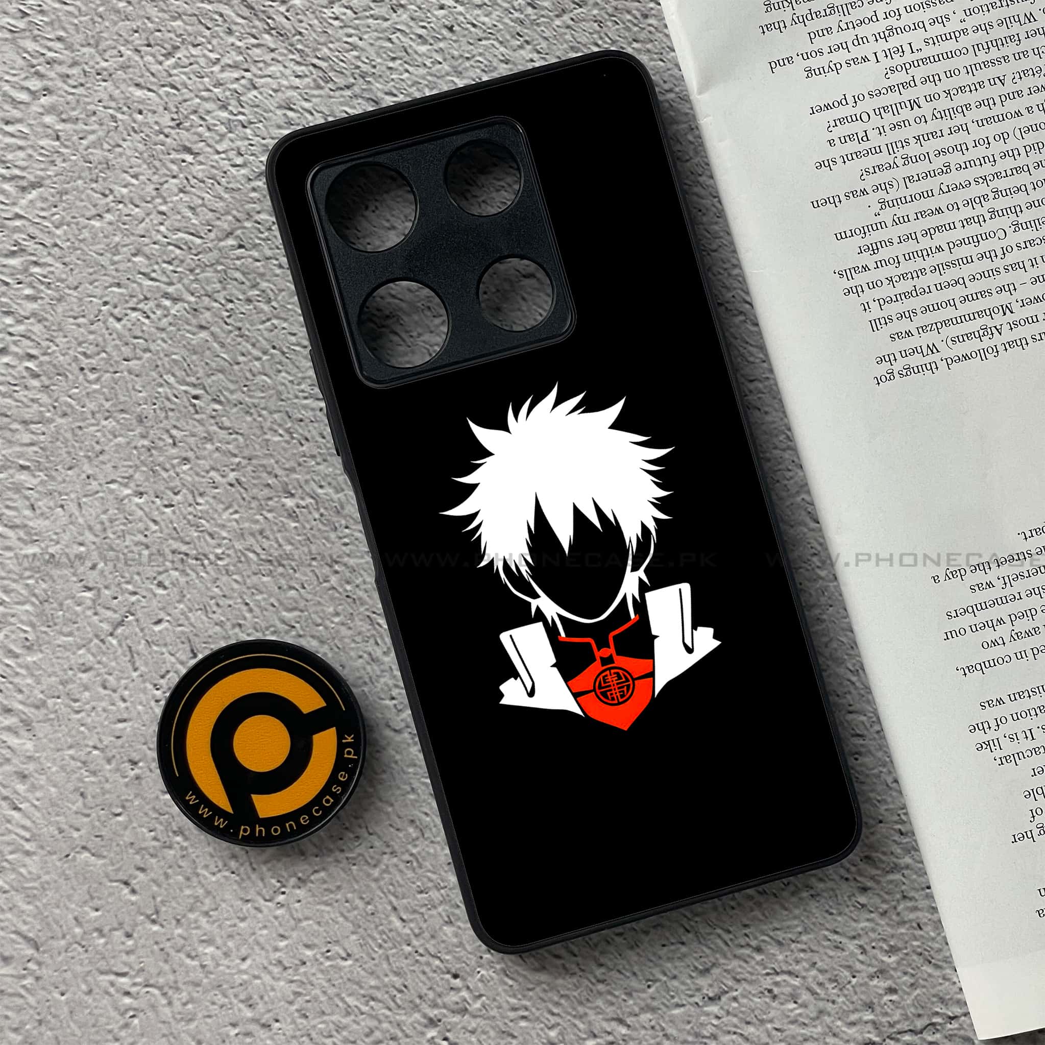 Infinix Note 30 Pro - Minimalistic Design Series - Premium Metal Printed soft Bumper shock Proof Case
