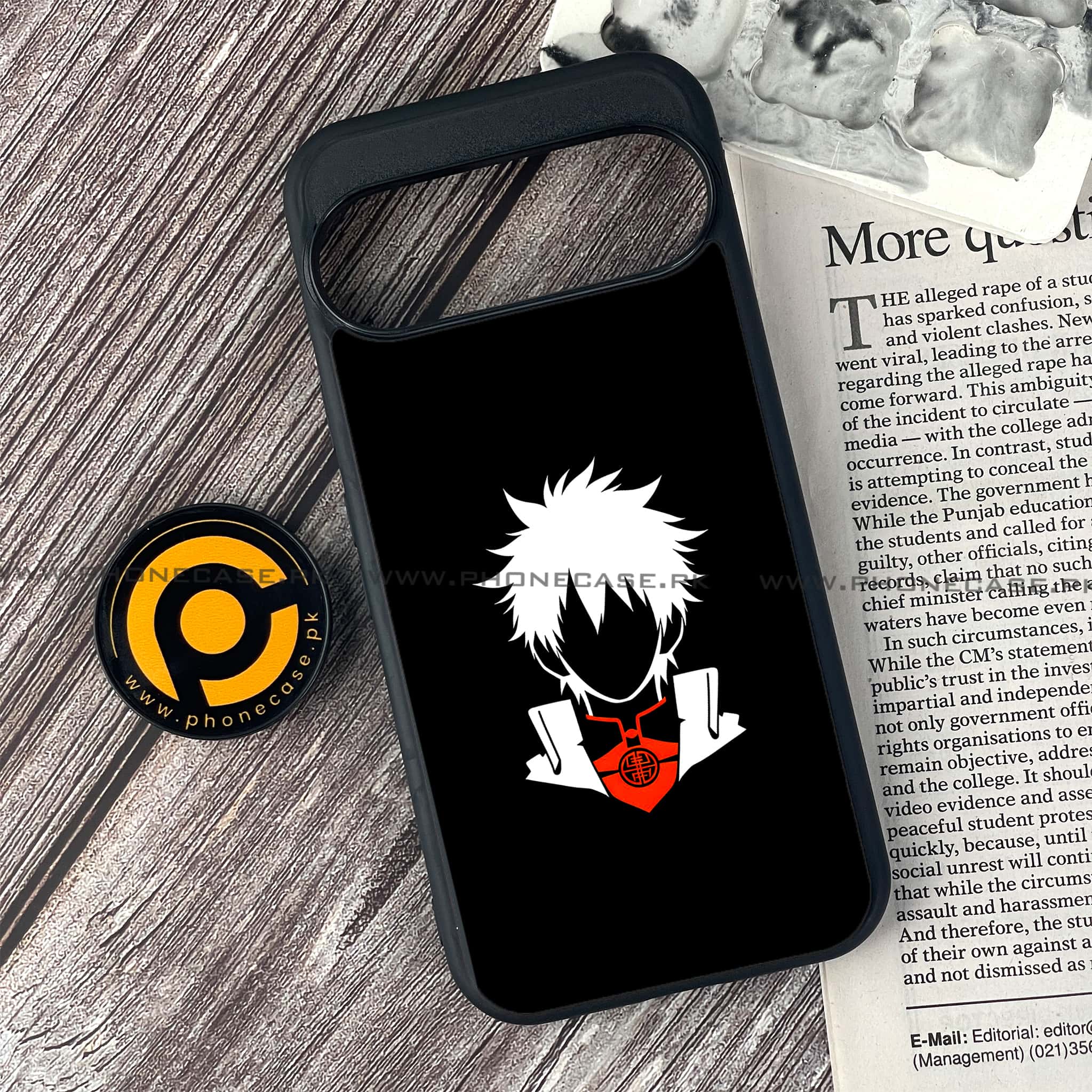 Google Pixel 9 Pro - Minimalistic Design Series - Premium Metal Printed soft Bumper Shock Proof Case