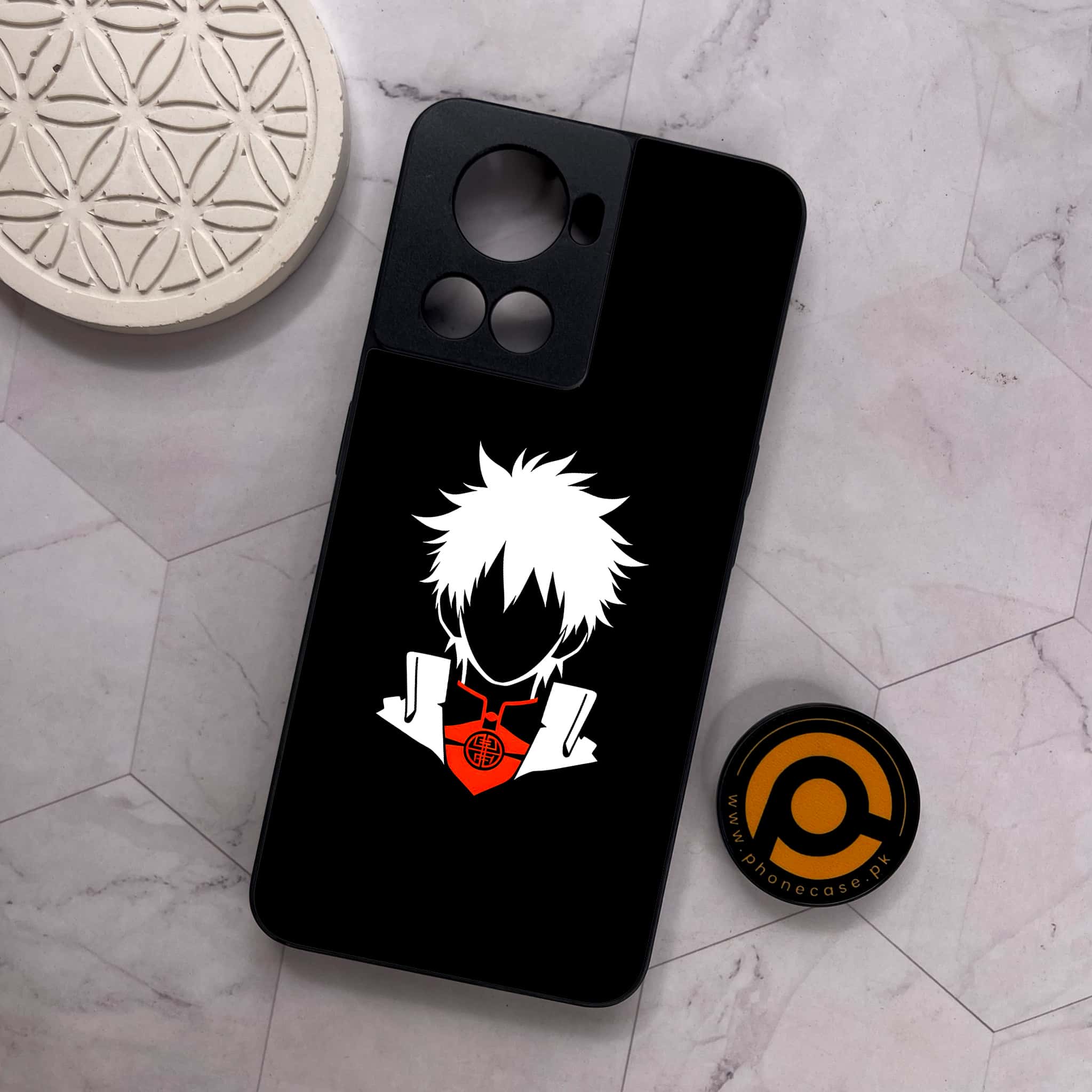 OnePlus 10R - Minimalistic Design - Premium Metal Printed soft Bumper shock Proof Case