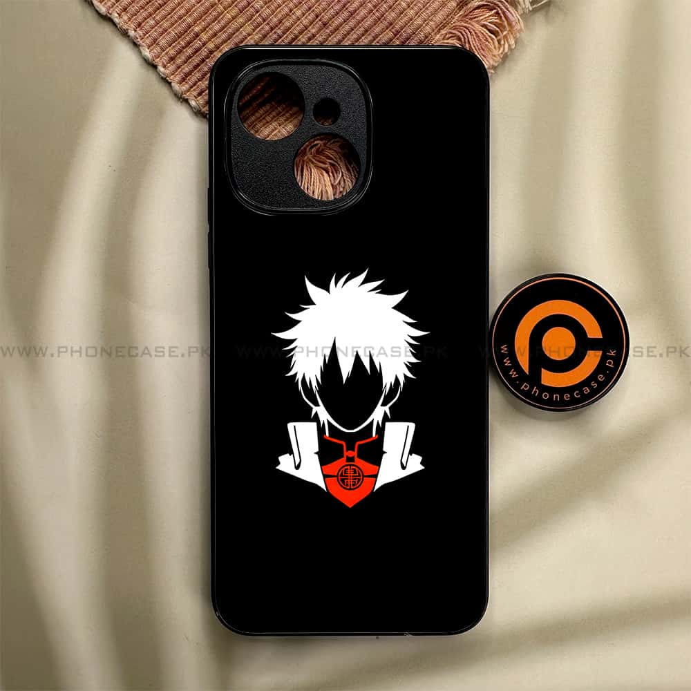 Tecno Spark 40C - Minimalistic Design Series - Premium Metal Printed soft Bumper shock Proof Case