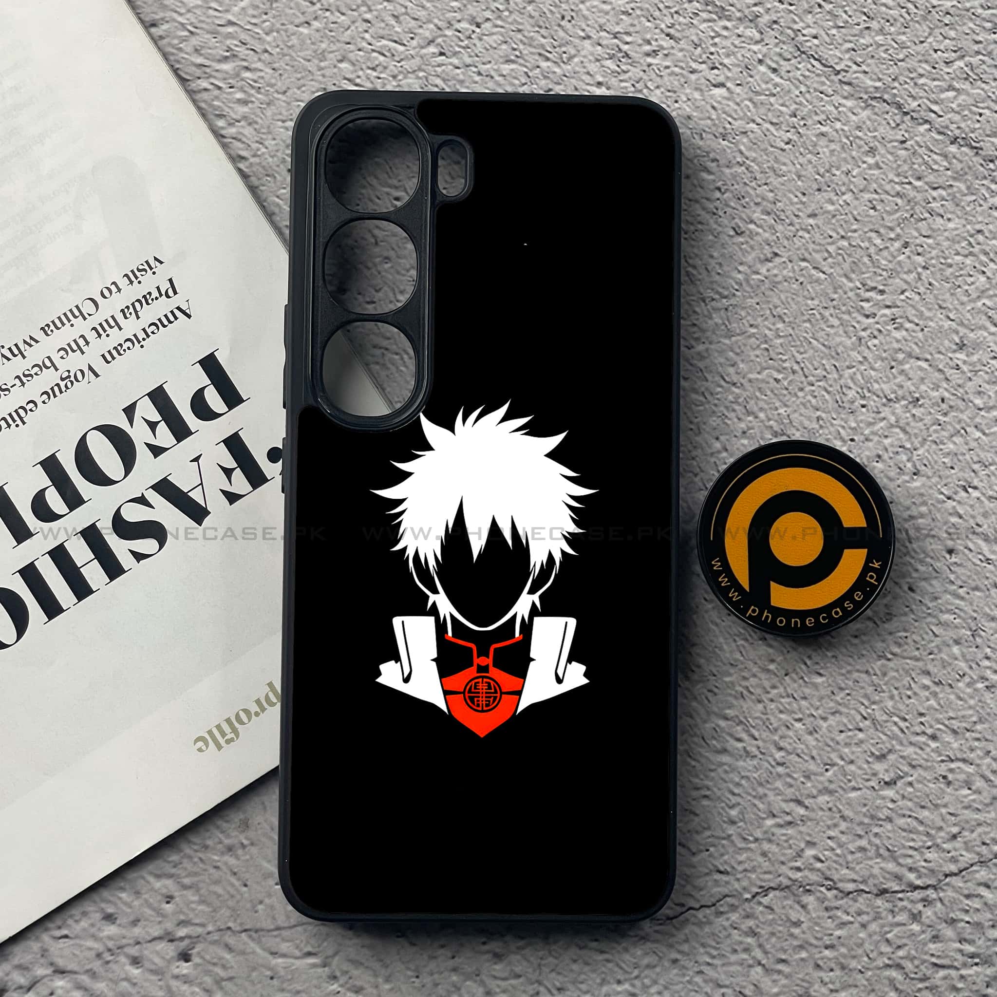 Vivo Y200 4G - Minimalistic Design Series - Premium Metal Printed soft Bumper Shock Proof Case