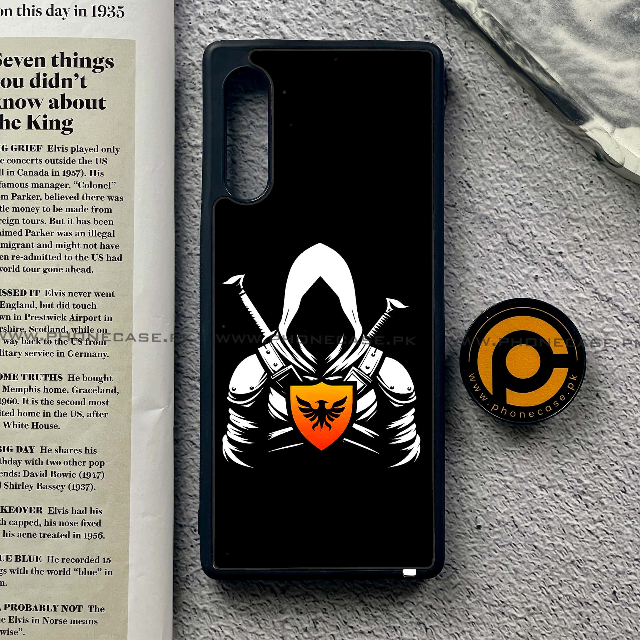 LG G9 - Minimalistic Design Series - Premium Metal Printed soft Bumper shock Proof Case