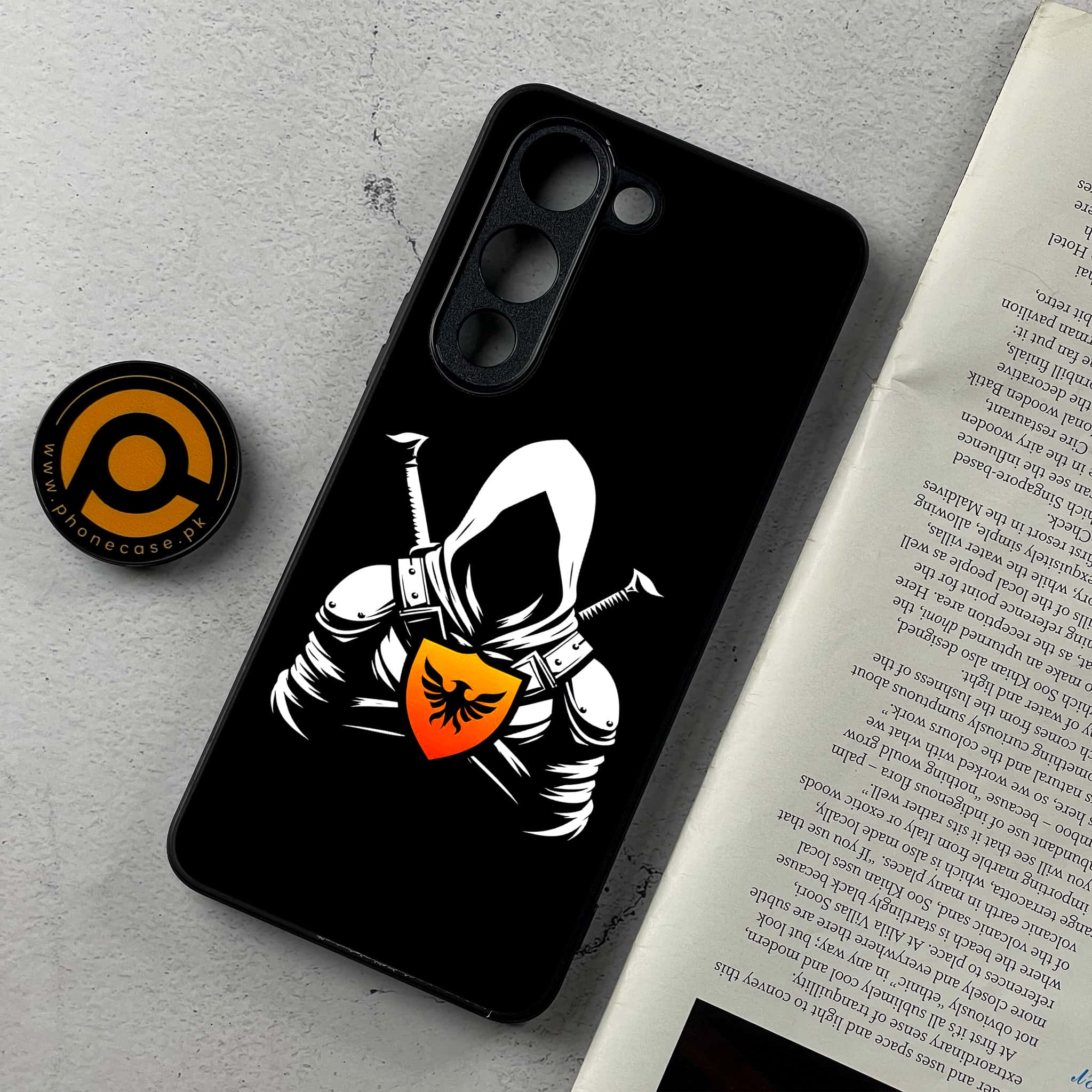 Vivo Y04 - Minimalistic Design - Premium Metal Printed Soft Bumper Shockproof Case