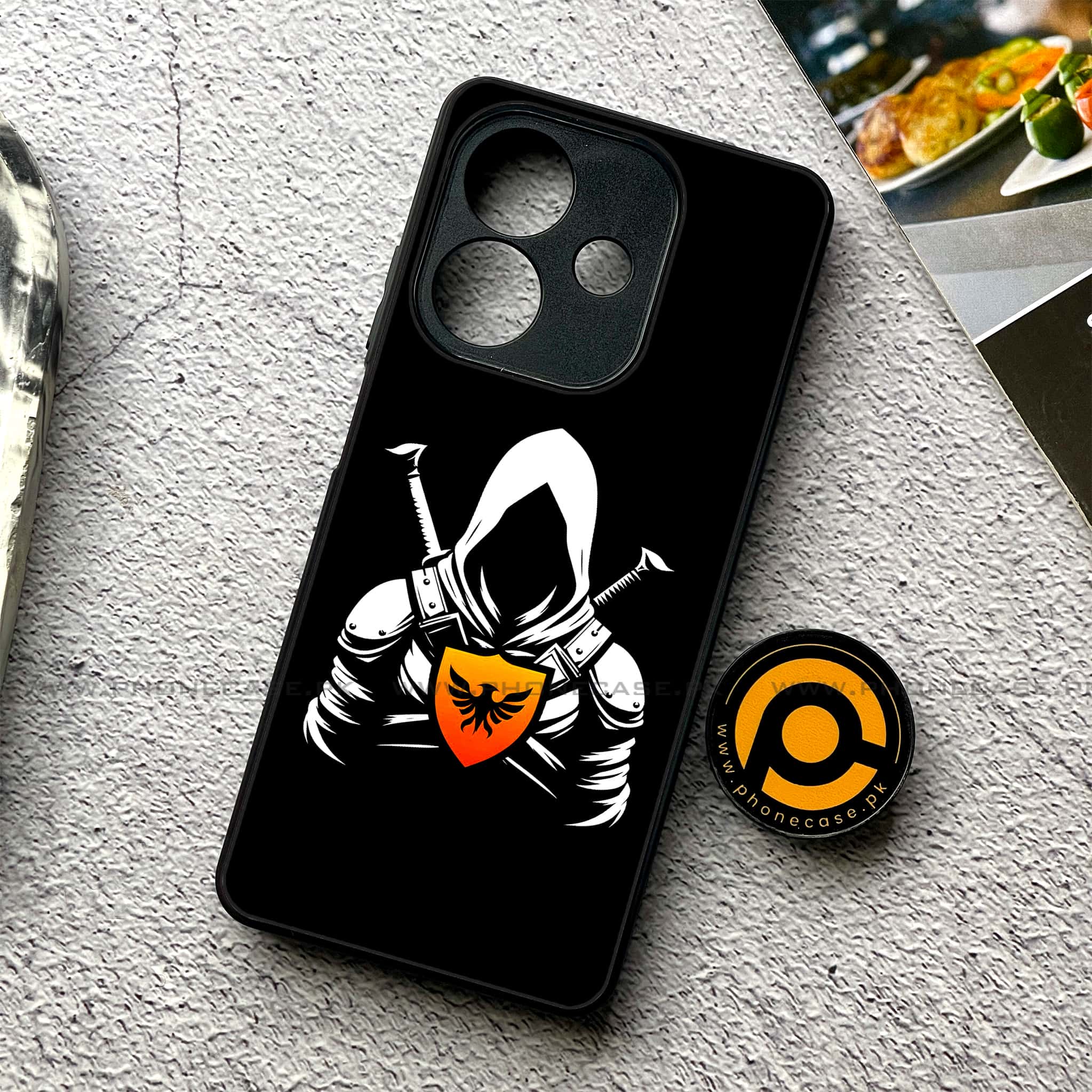 Oppo A3x -  Minimalistic Design - Premium Printed Metal soft Bumper shock Proof Case