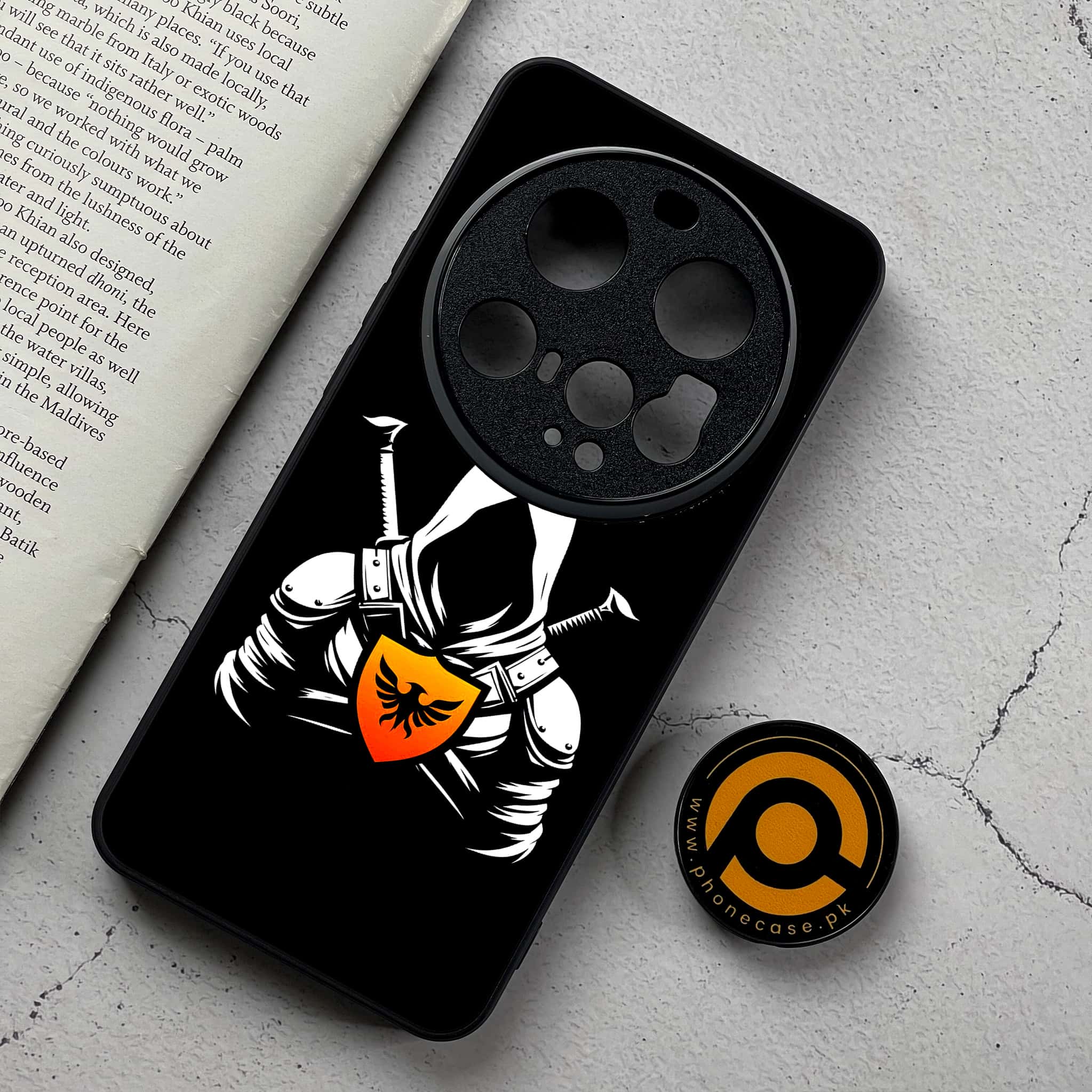 Xiaomi 15 Ultra - Minimalistic Design Series - Premium Metal Printed Soft Bumper Shockproof Case