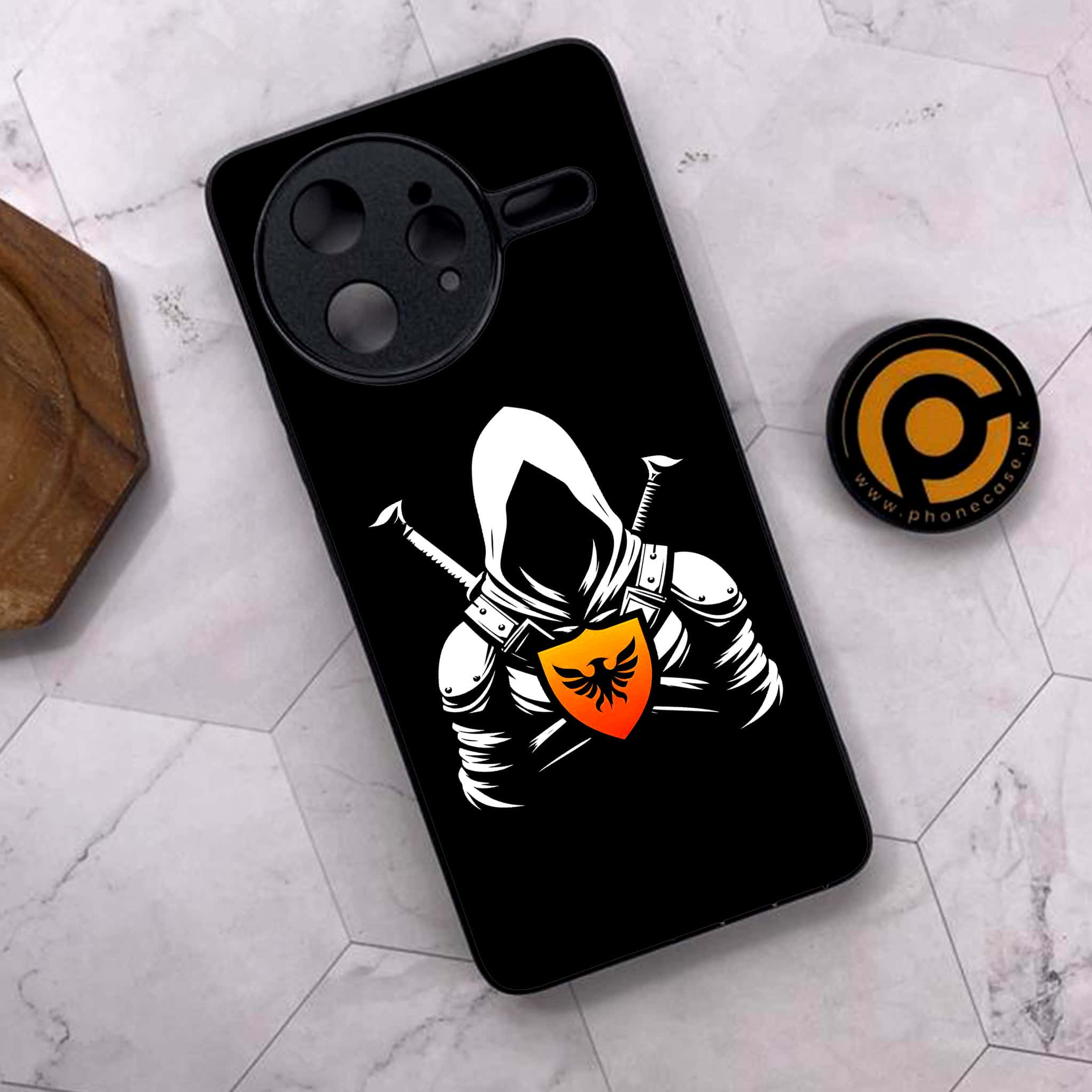 Xiaomi Poco F7 Ultra 5G - Minimalistic Design Series - Premium Metal Printed soft Bumper shock Proof Case