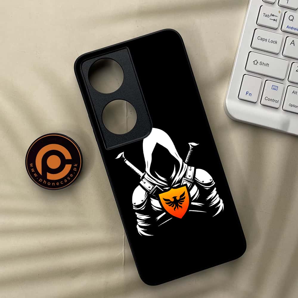 Honor X7b - Minimalistic Design Series - Premium Metal  Printed soft Bumper shock Proof Case