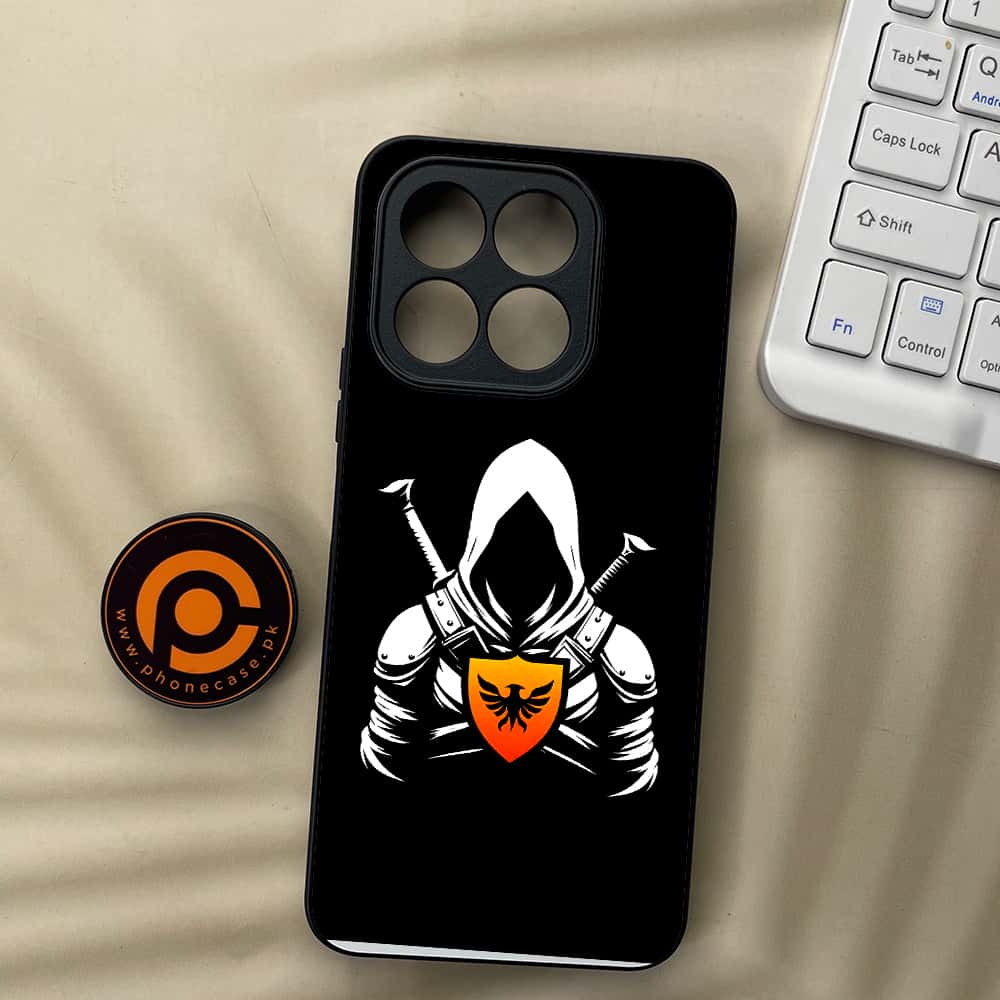 Honor X5b Plus - Minimalistic Design Series - Premium Metal  Printed soft Bumper shock Proof Case