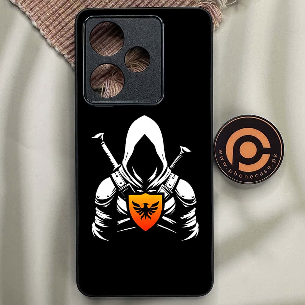 Realme GT 7 - Minimalistic Design Series - Premium Metal Printed soft Bumper shock Proof Case