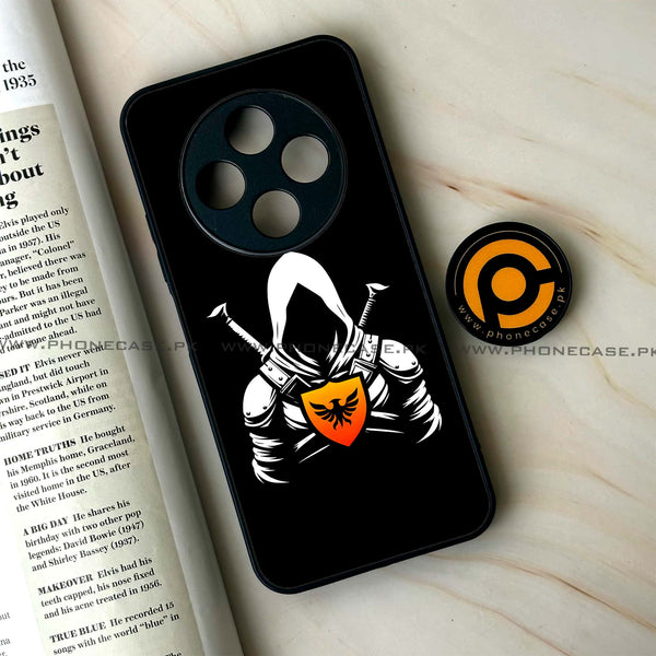 Tecno Spark 30C - Minimalistic Design Design 6  - Premium Metal Printed soft Bumper shock Proof Case CS-37323